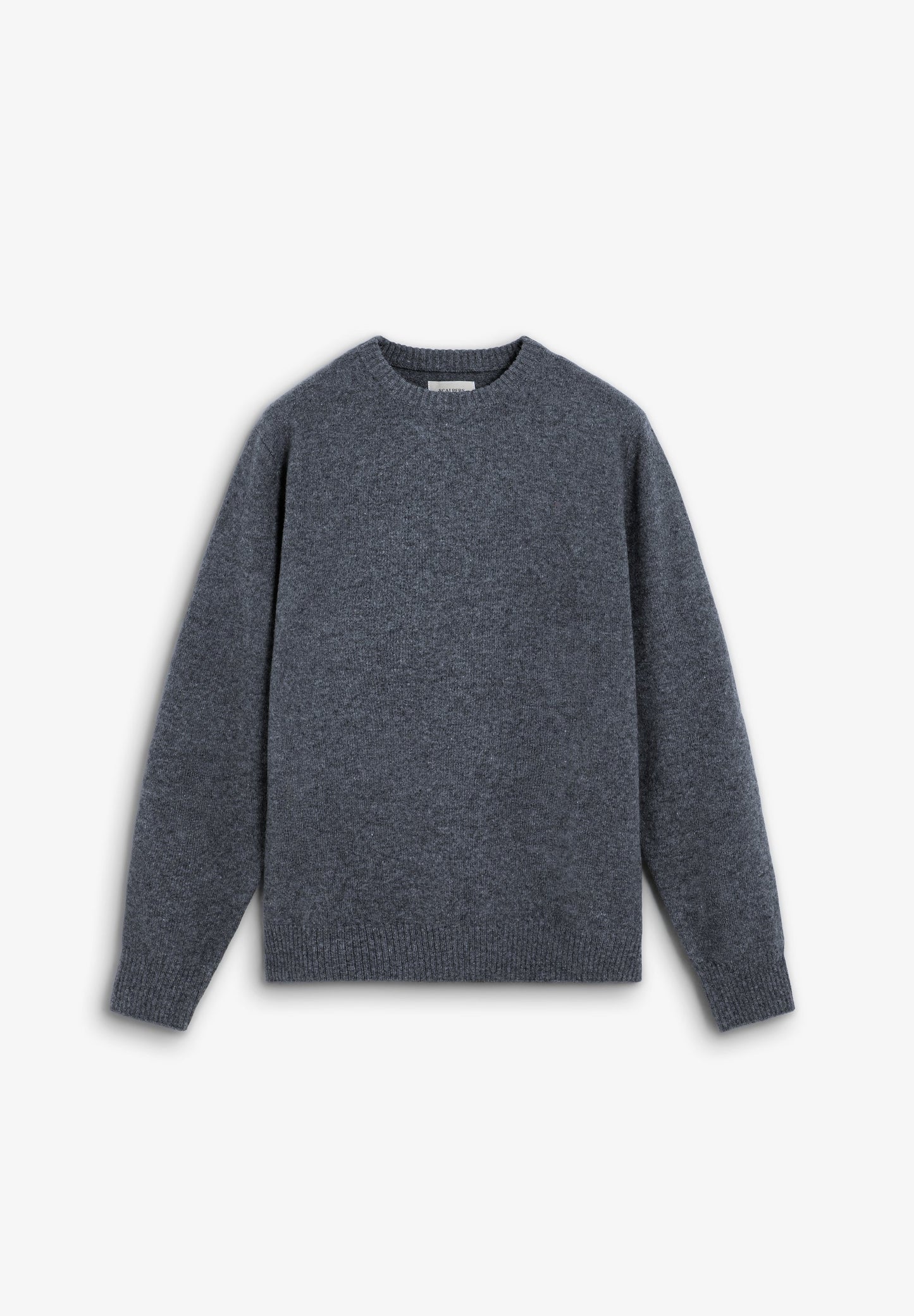 WOOL BLEND ROUND NECK SWEATER