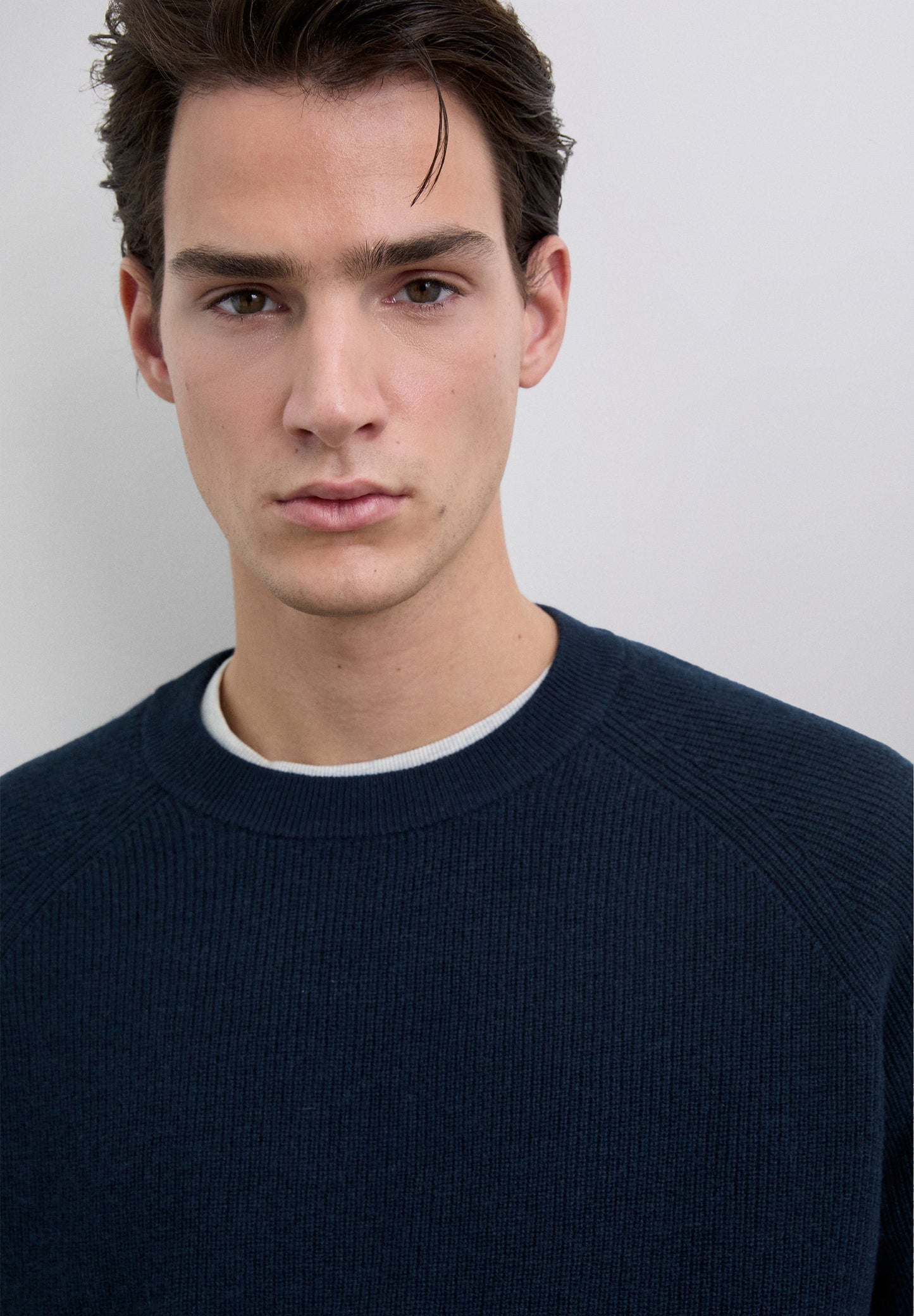 WOOL AND CASHMERE BLEND SWEATER