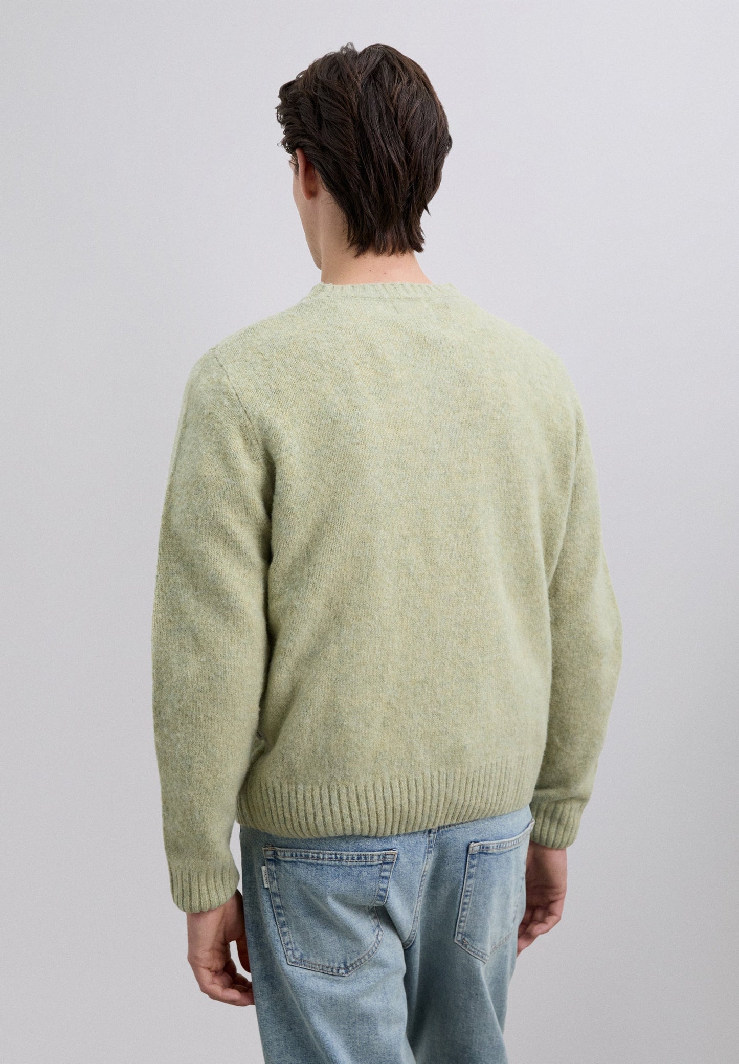 BRUSHED WOOL JUMPER