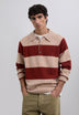SCSTRIPES POLO TRICOT
