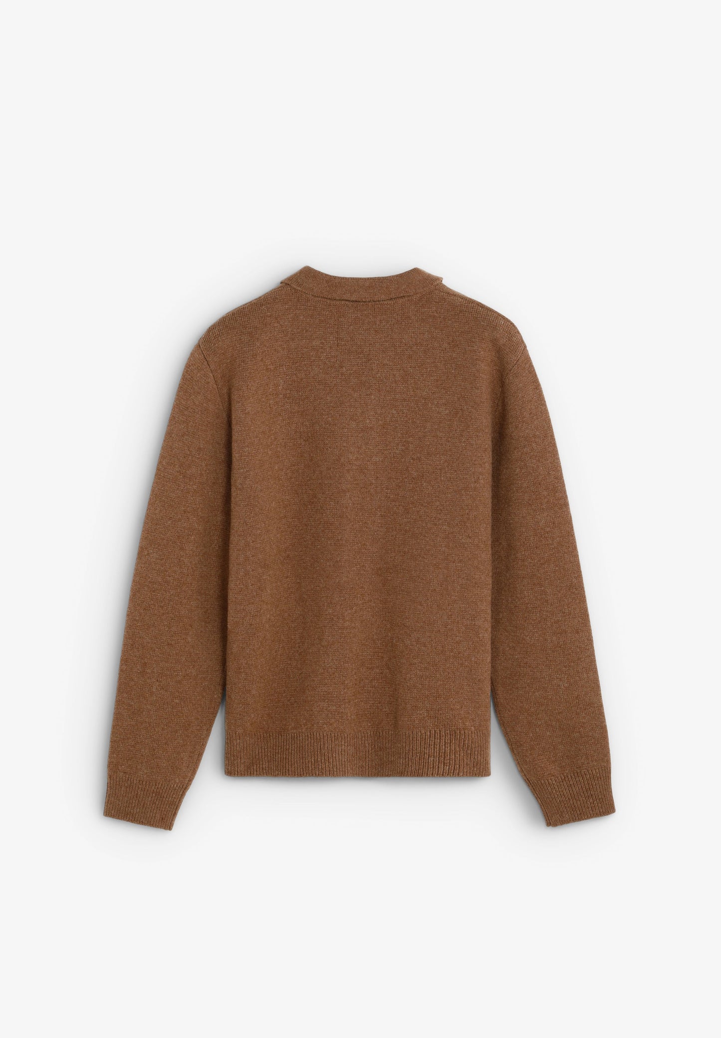 MERINO WOOL ZIP-UP CARDIGAN