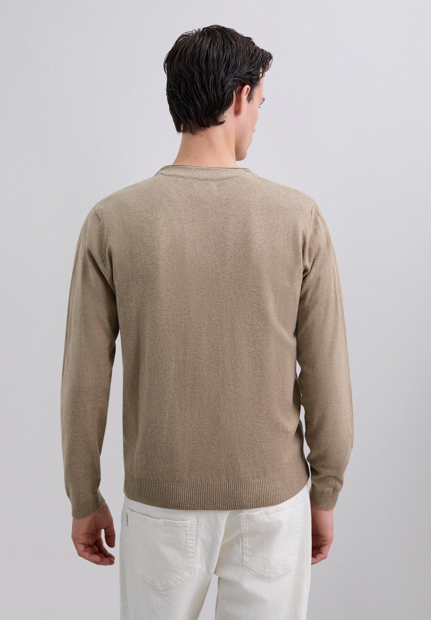 V-NECK CARDIGAN WITH SKULL