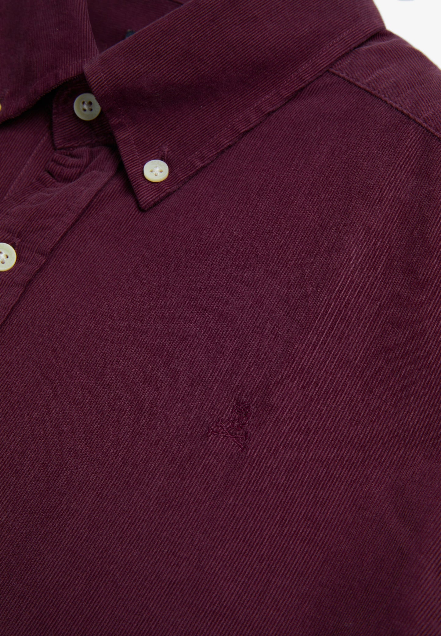 MICRO-CORDUROY SKULL SHIRT