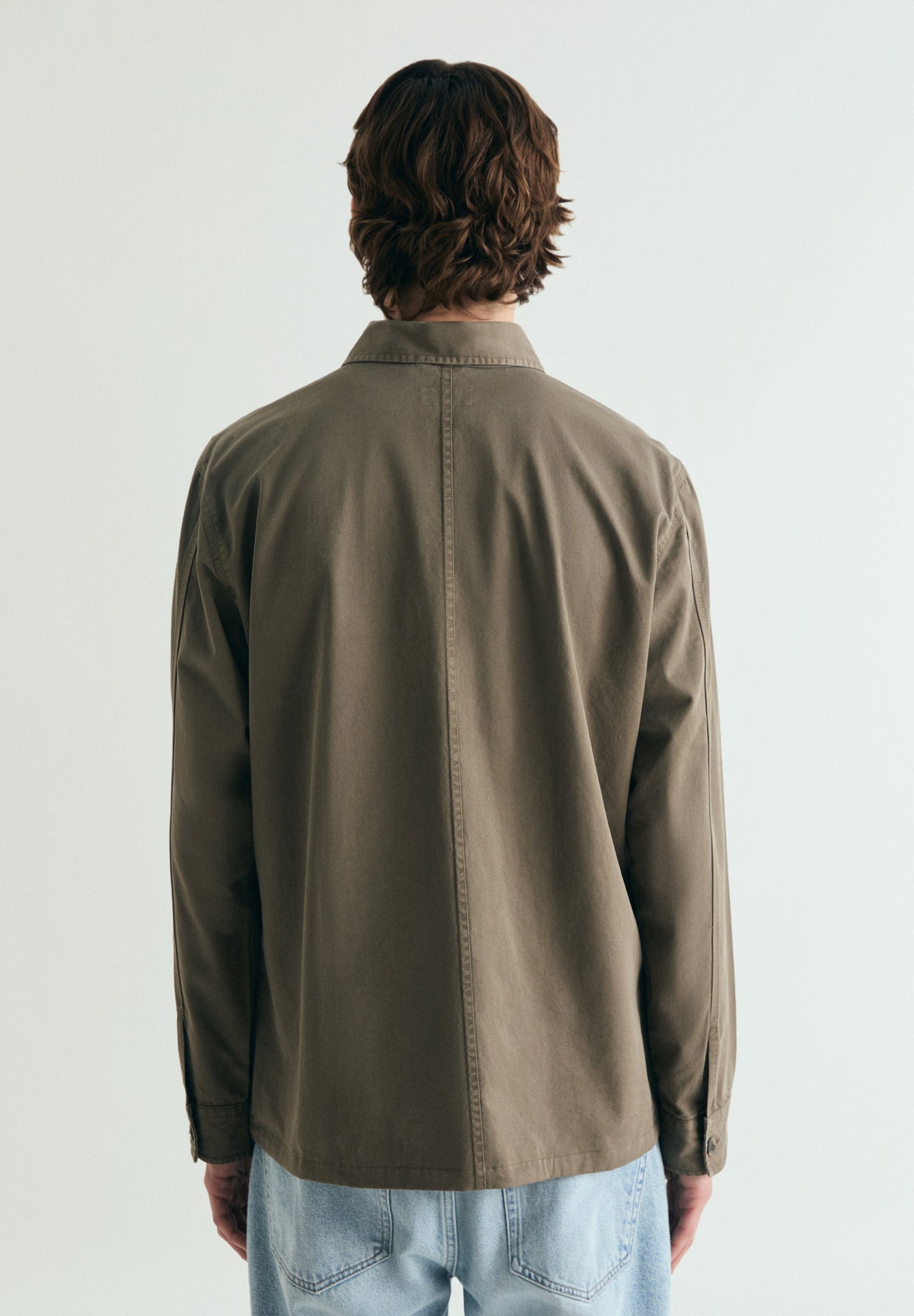 OVERSHIRT WITH BUTTONED POCKETS