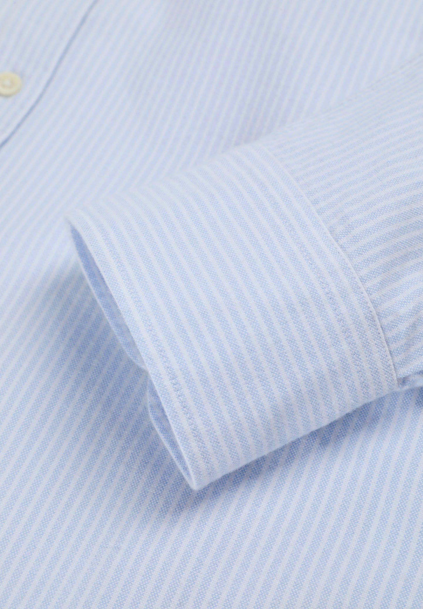 STRIPED OXFORD SHIRT WITH LOGO