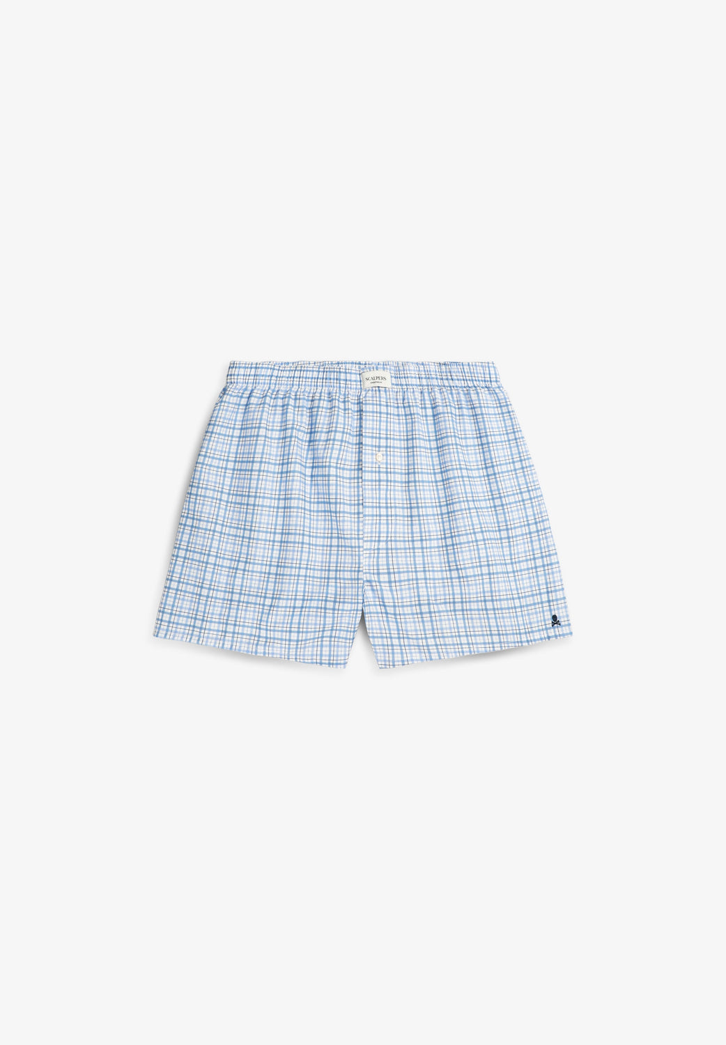 CALZONCILLO BOXER ESTAMPADO CUADROS - Scalpers