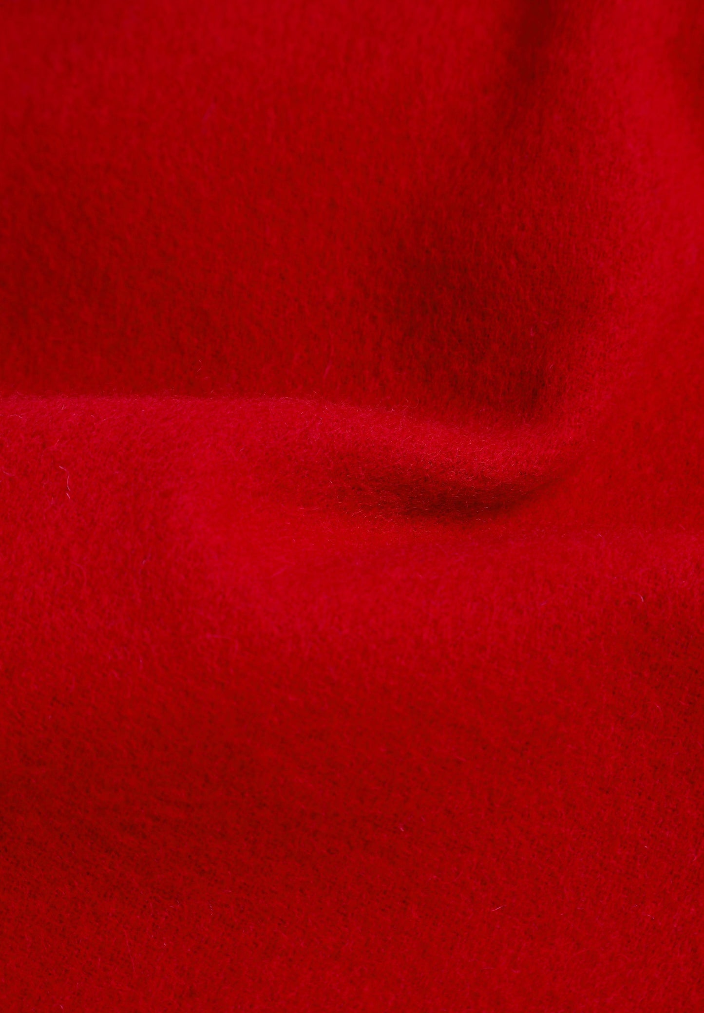 BASIC WOOL SCARF WITH FRINGES