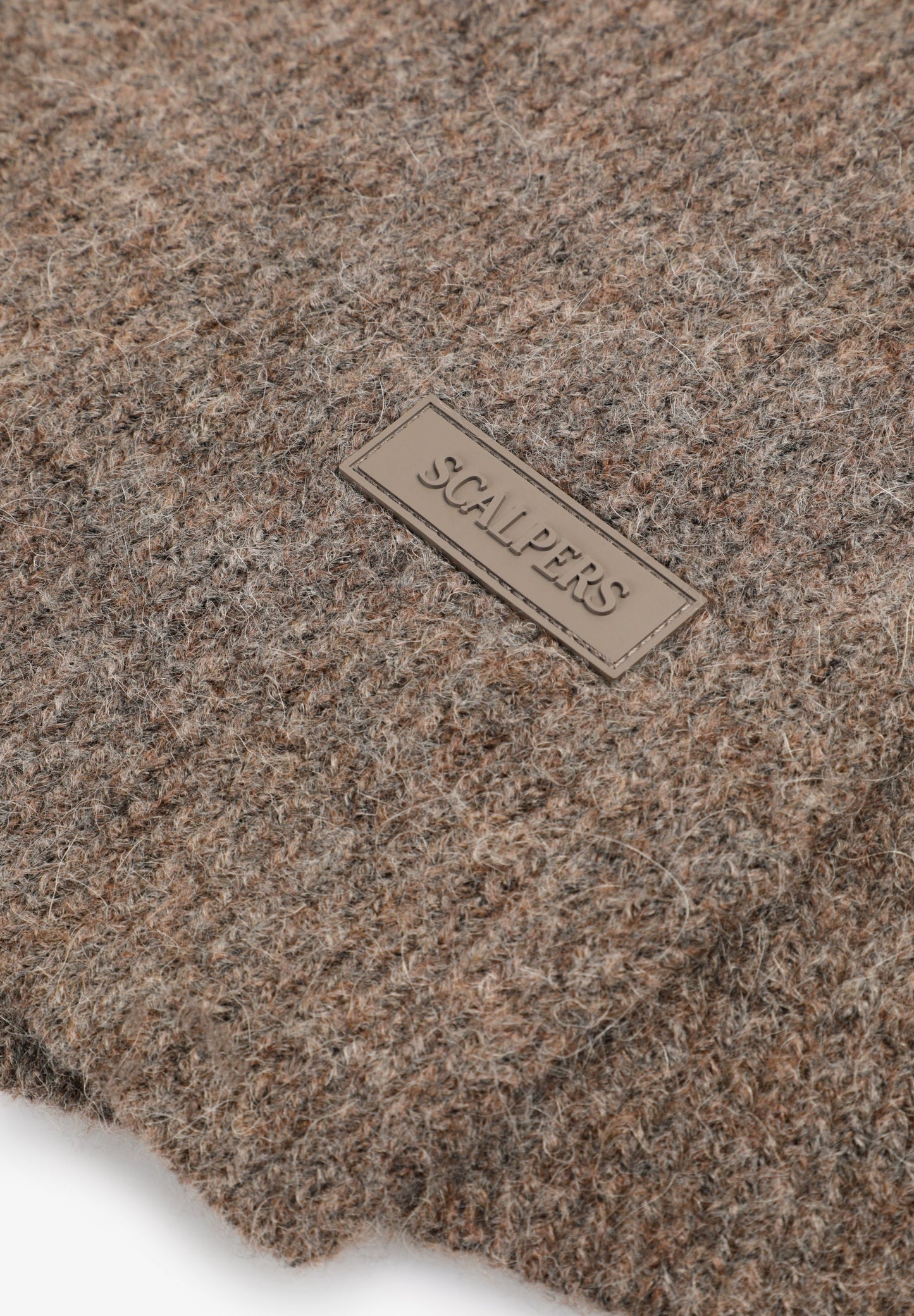 WOOL AND ALPACA BLEND SCARF