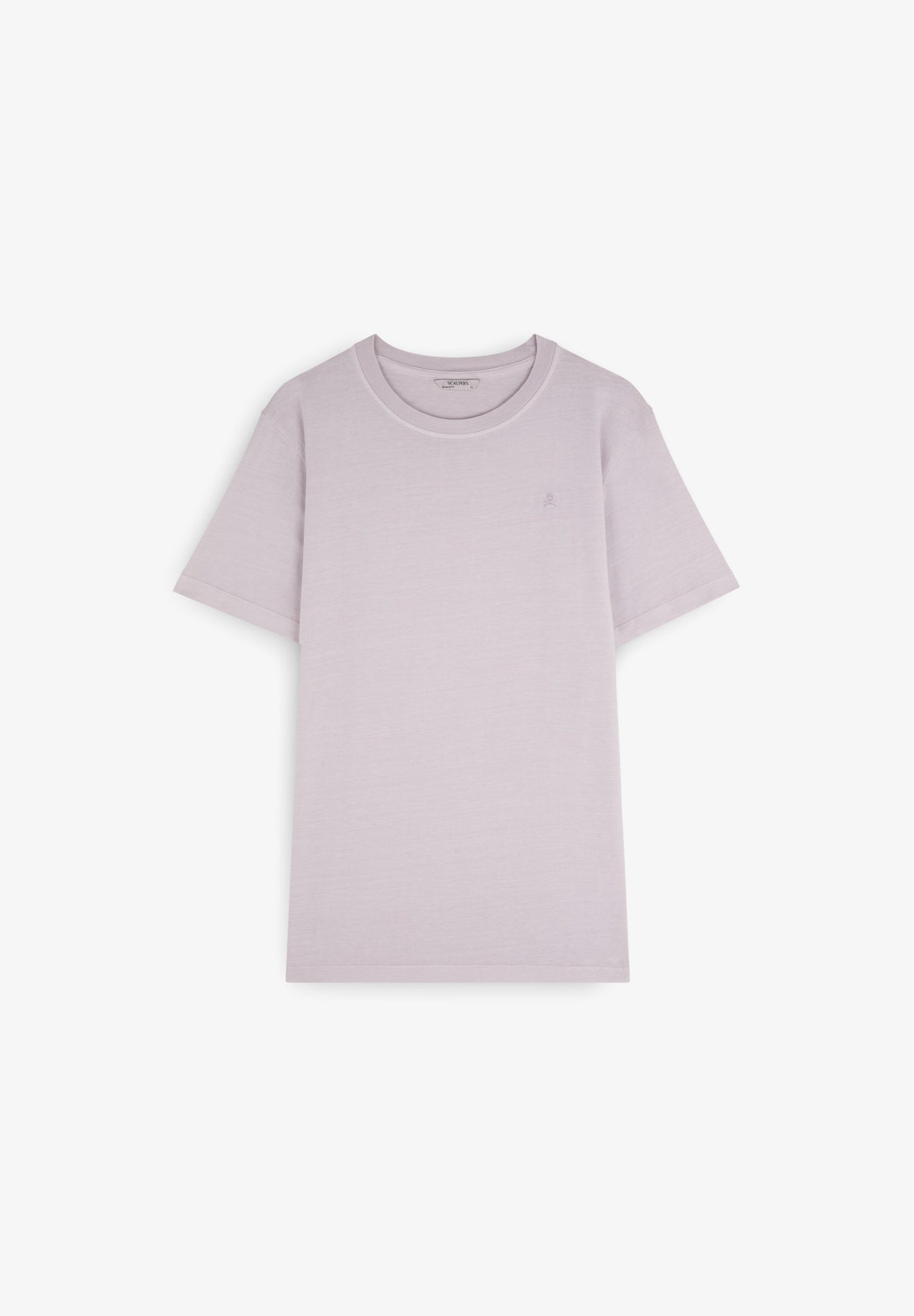 T-SHIRT WITH MATCHING EMBROIDERED SKULL