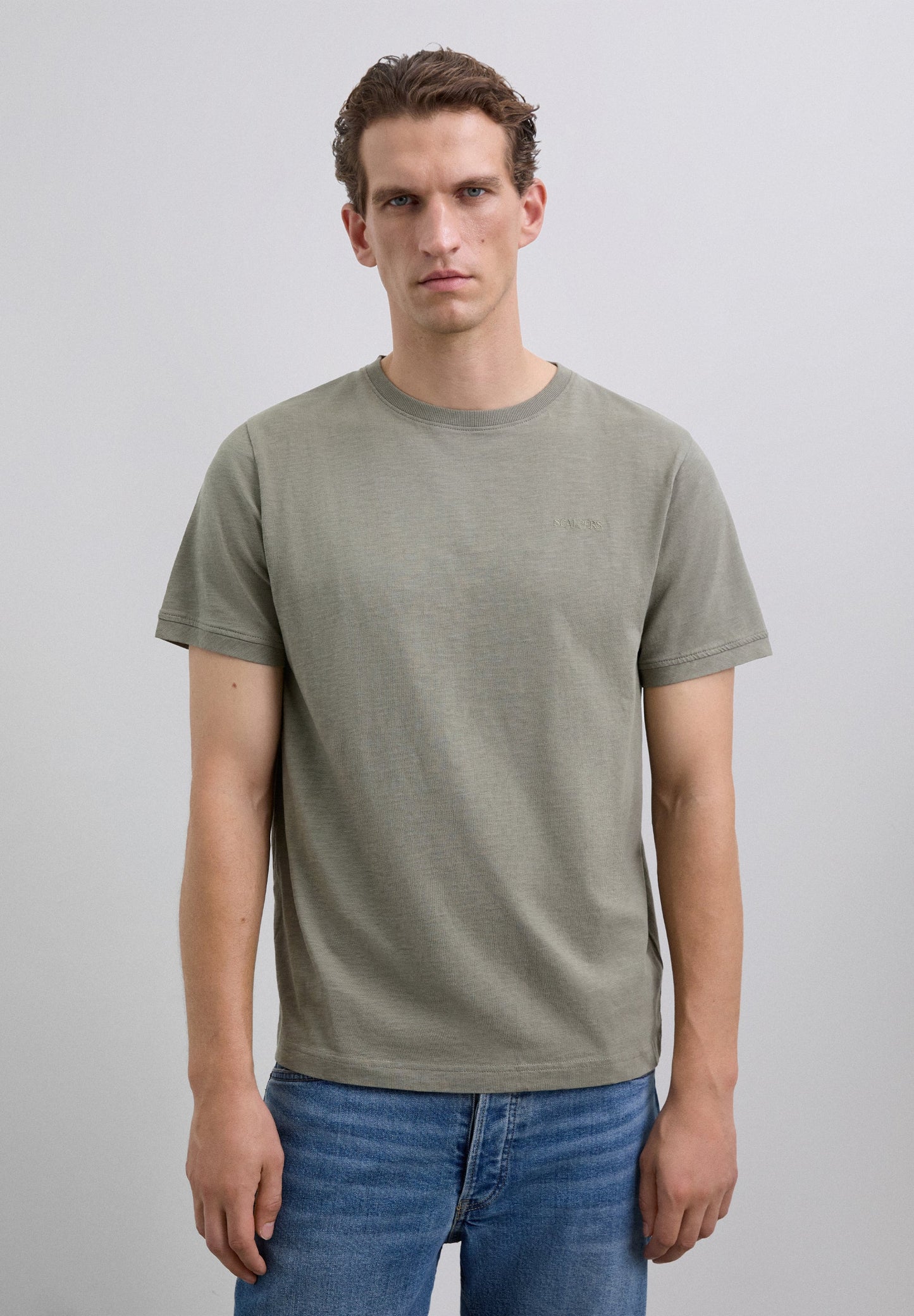 FADED EMBROIDERED T-SHIRT