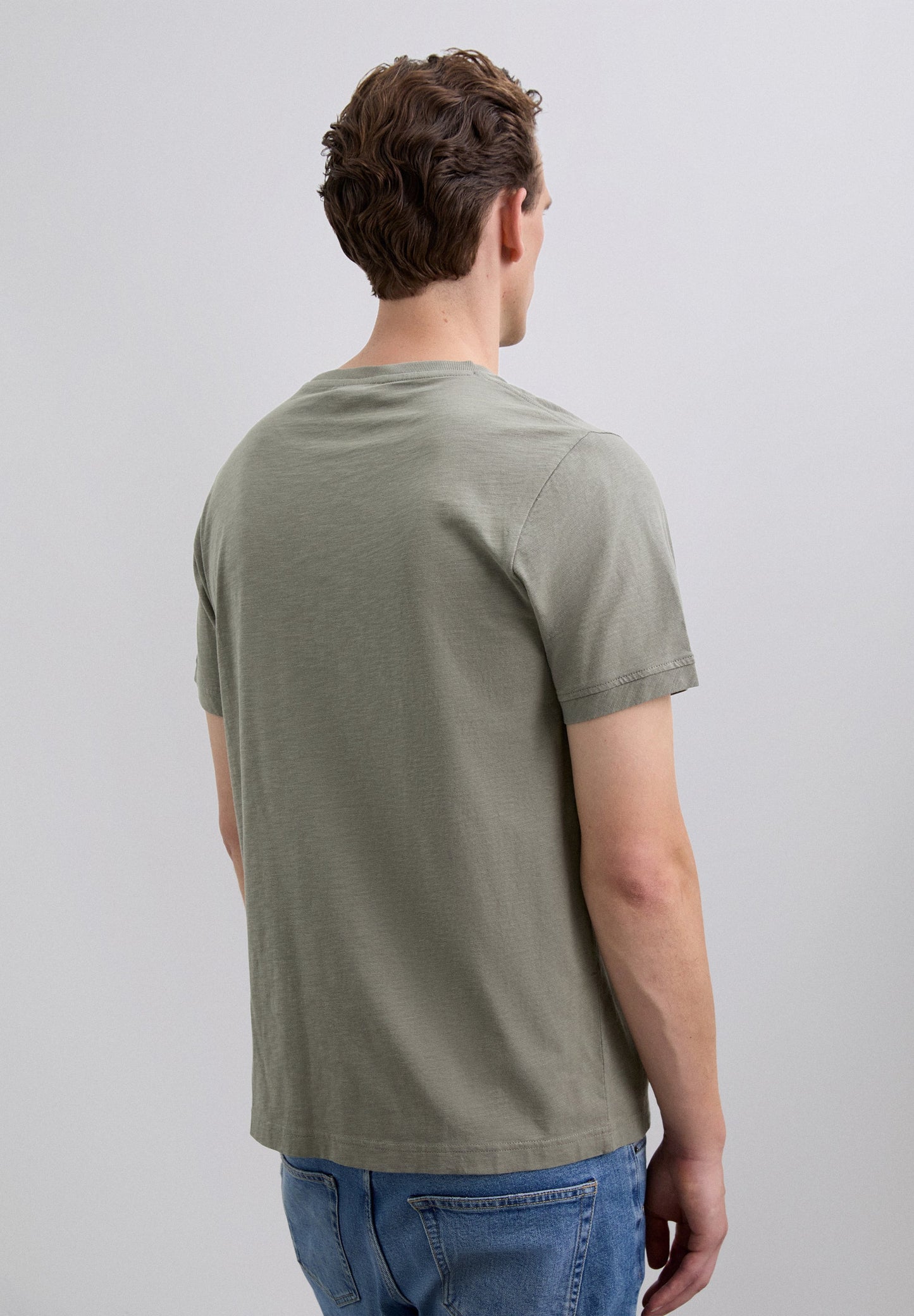 FADED EMBROIDERED T-SHIRT