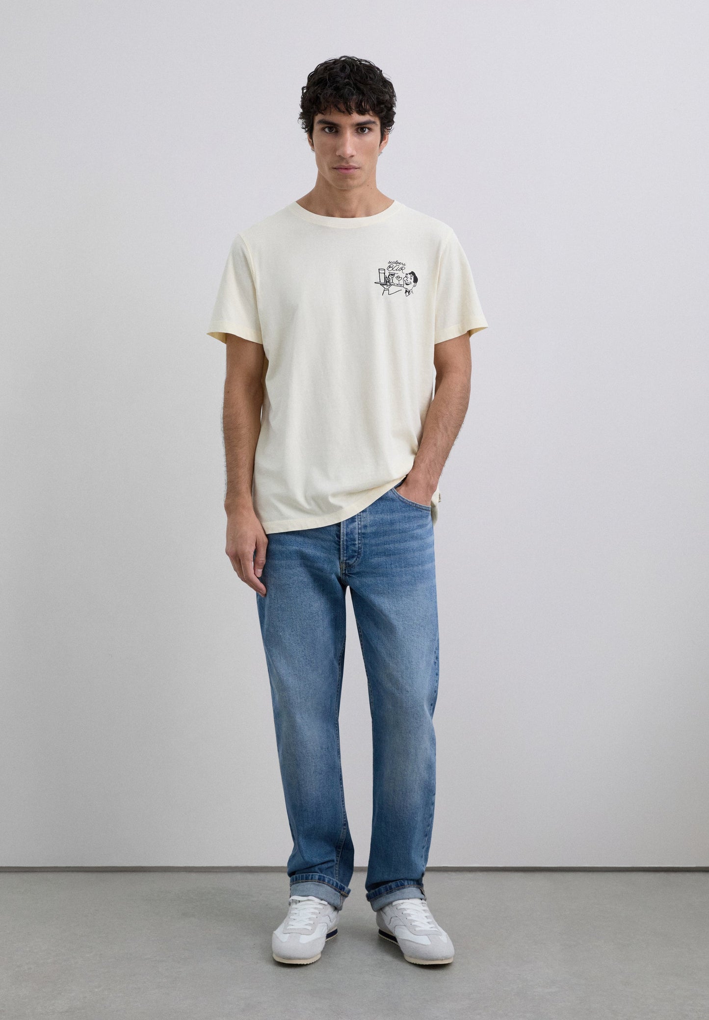 BAR PRINT T-SHIRT