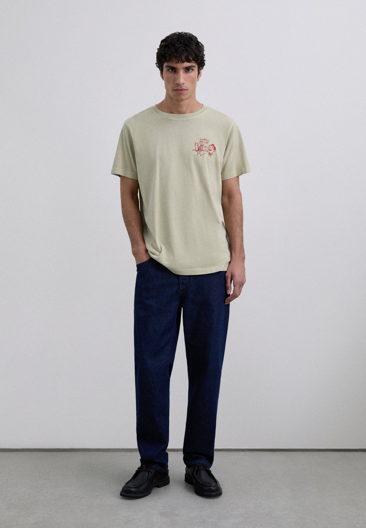 BAR PRINT T-SHIRT