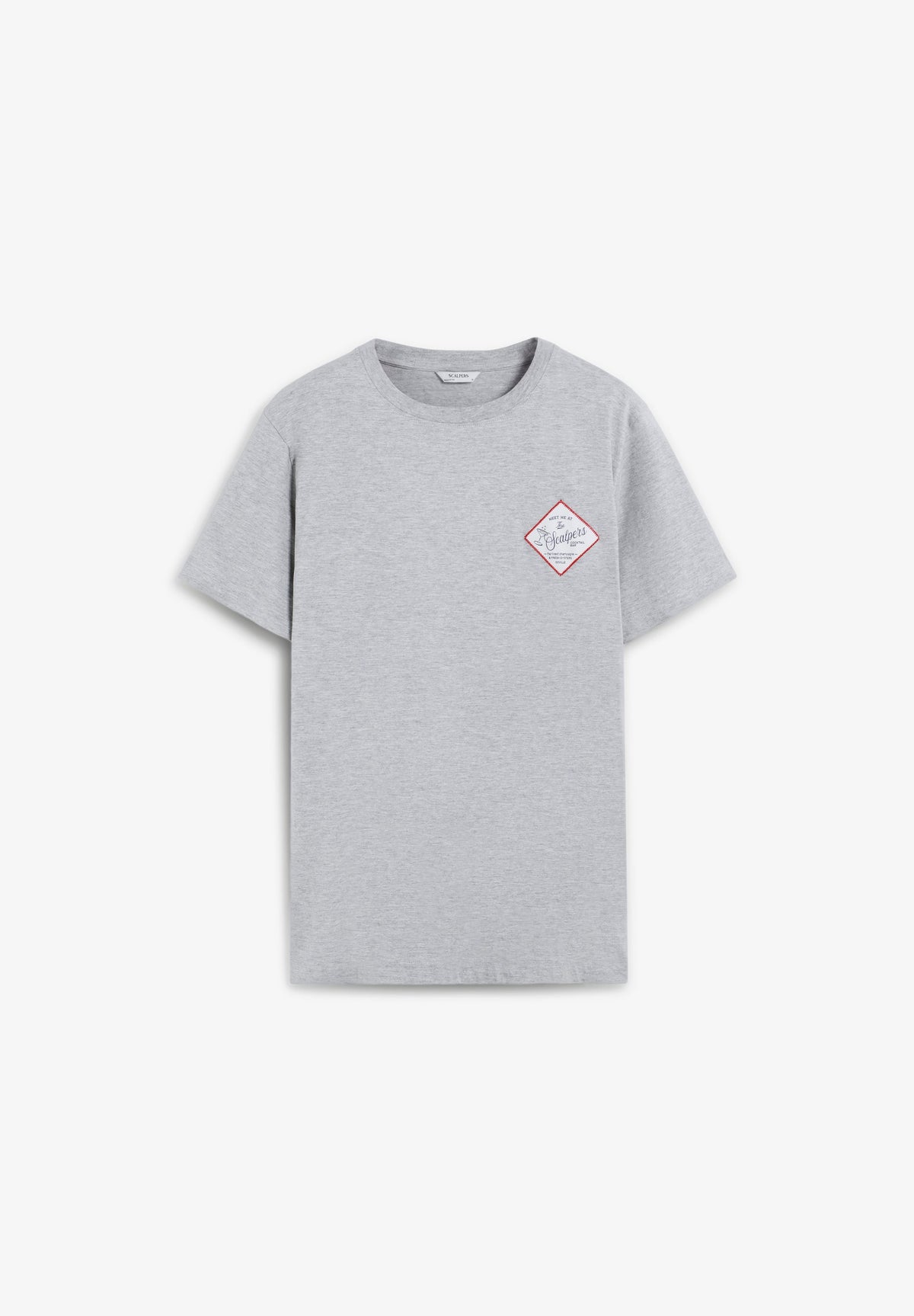 CAMISETA PARCHE BORDADO LOGO - Scalpers