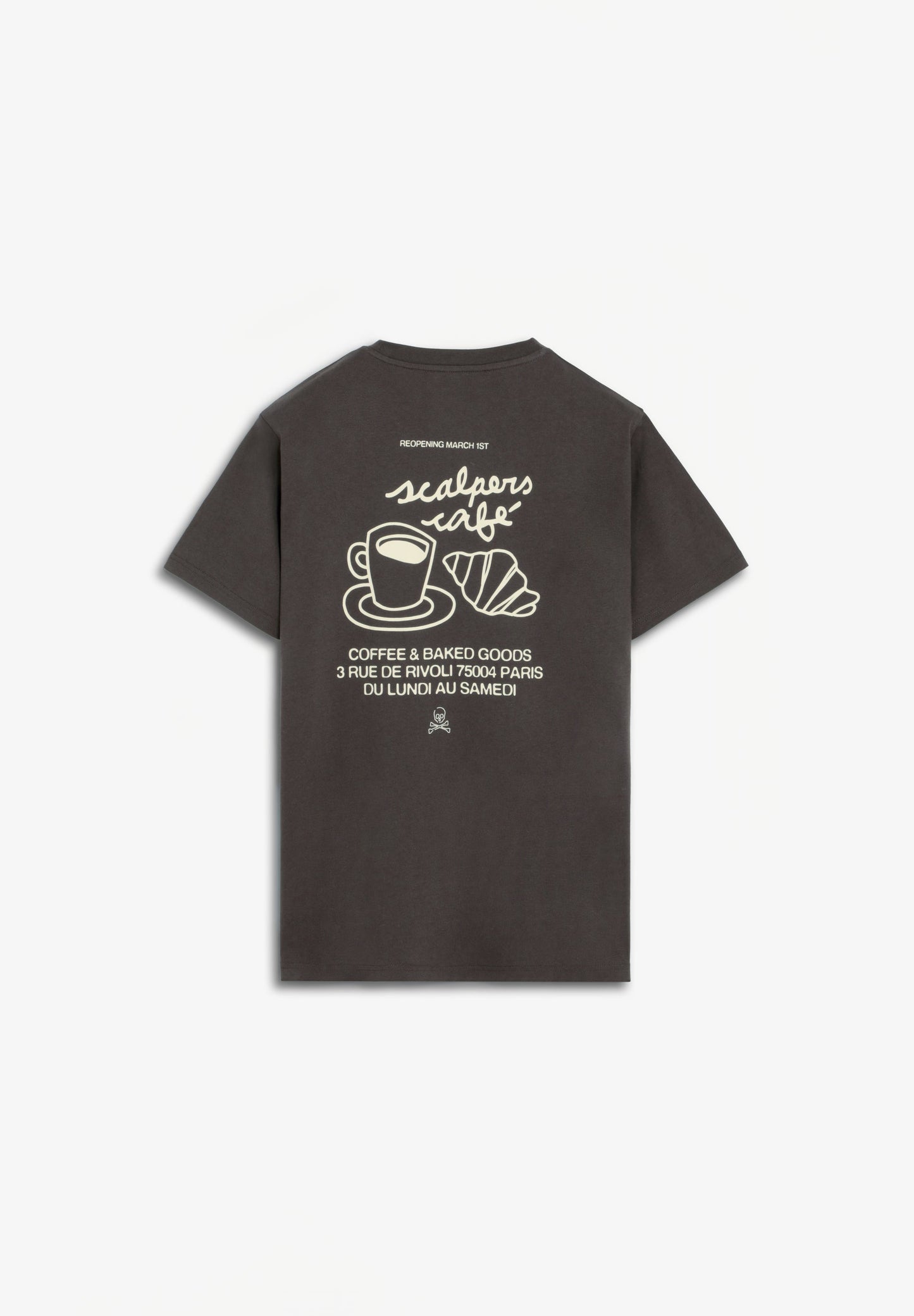 SCALPERS CAFÉ PRINT T-SHIRT