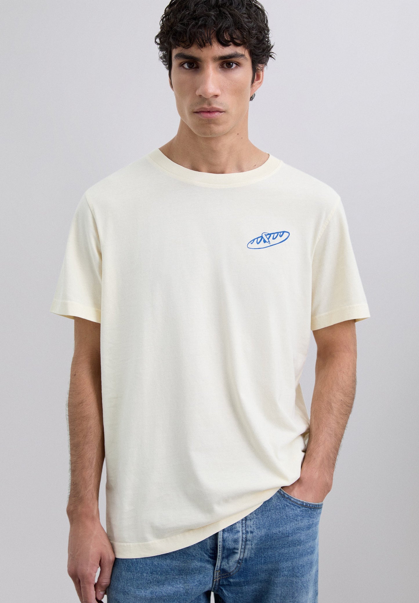 BAGUETTE PRINT T-SHIRT