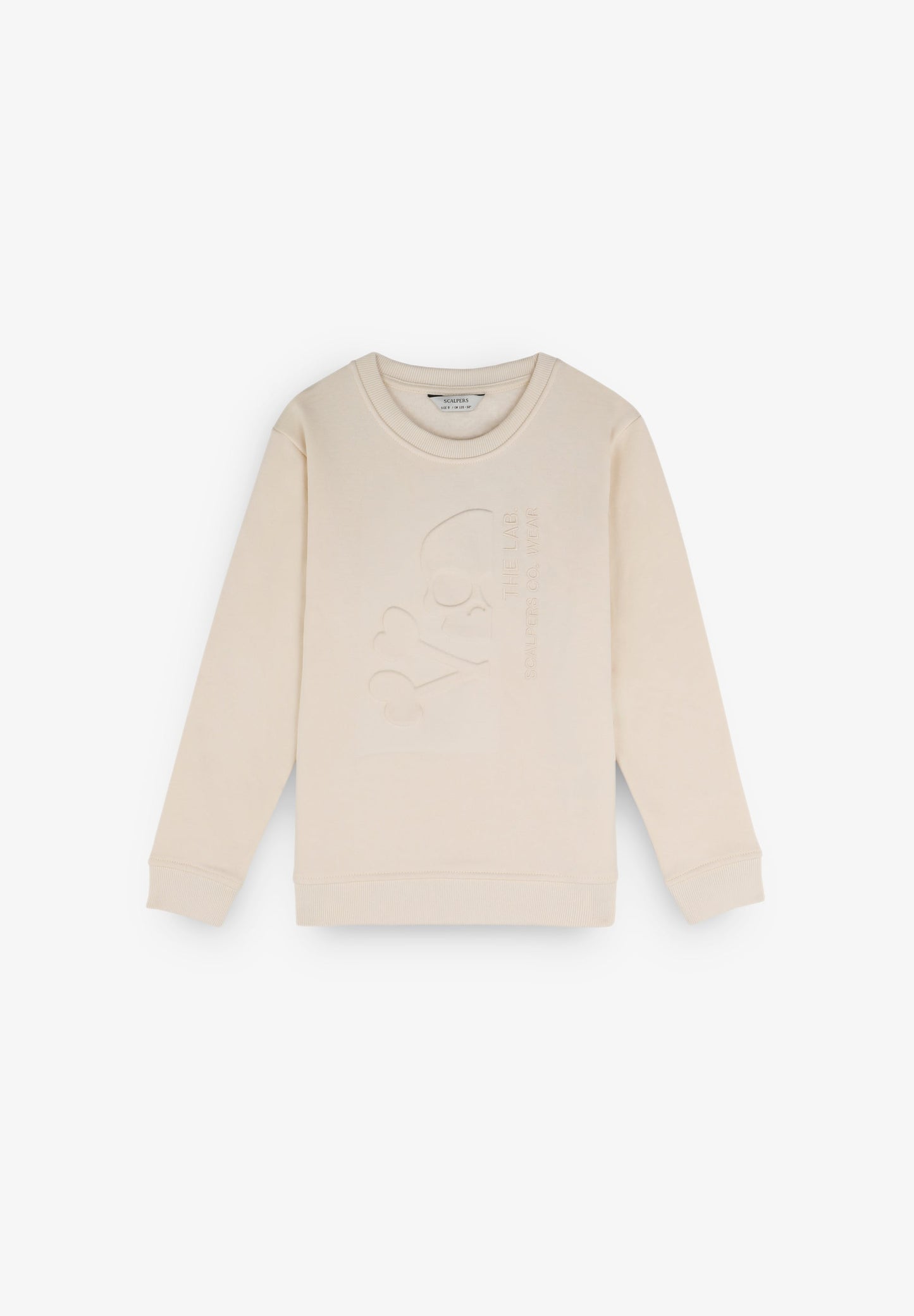 SWEATSHIRT WITH RELIEF SKULL