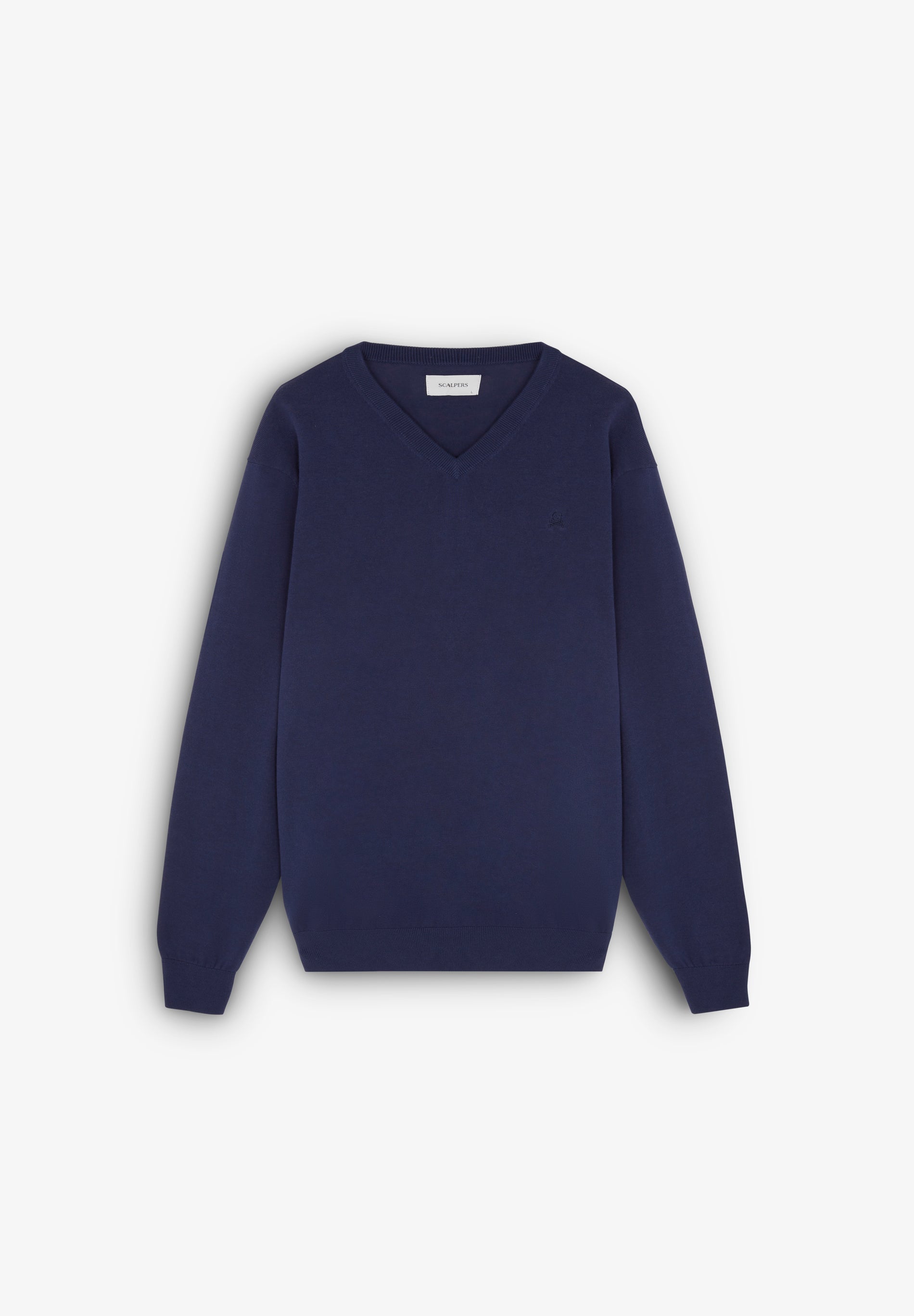 RIBBED LOGO SWEATER