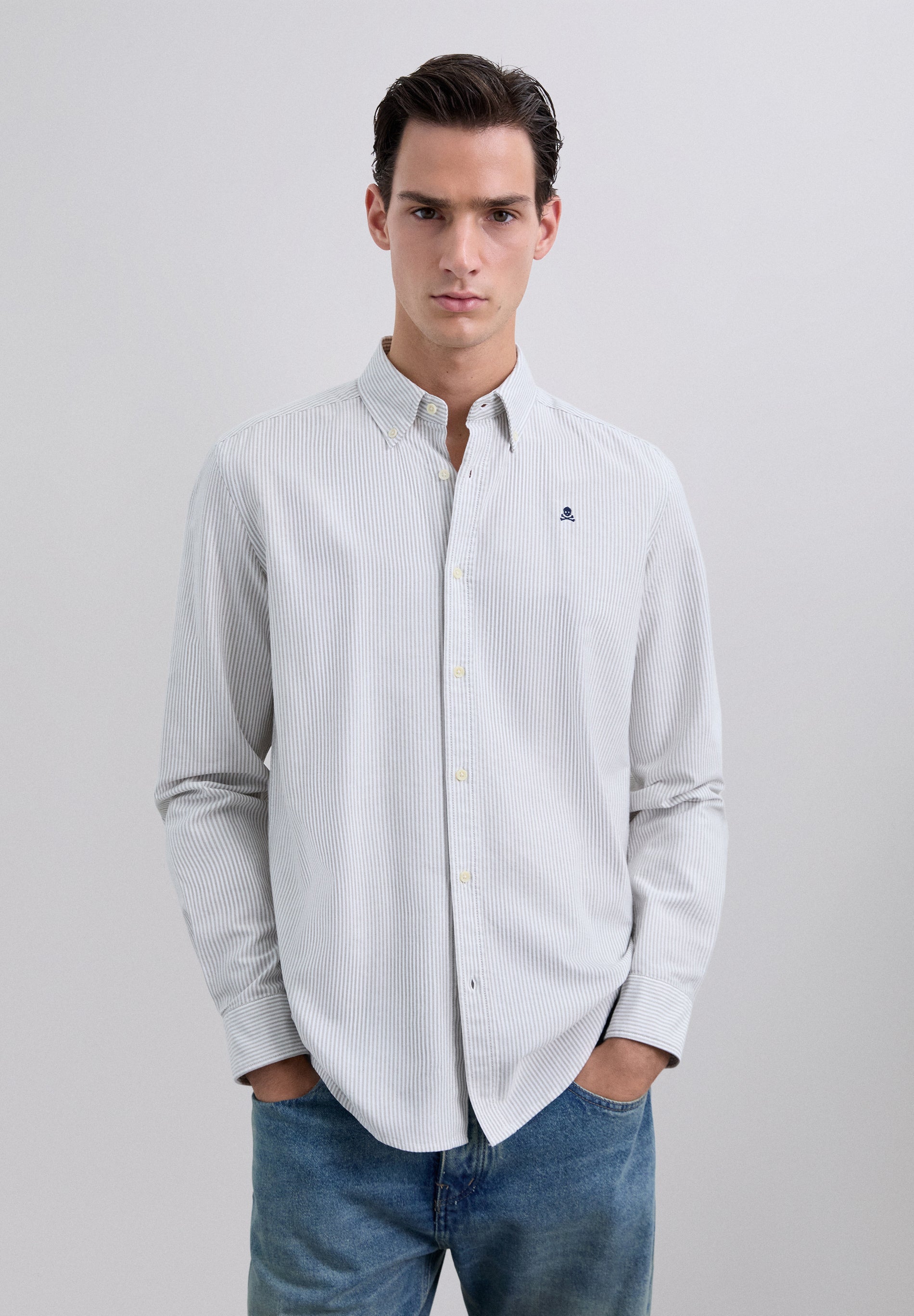SC NEW OXFORD BD SLIM OE SHIRT