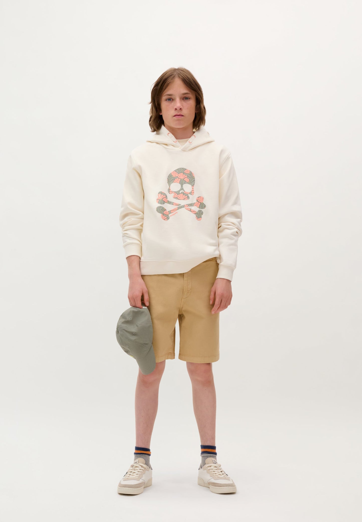 SCTROPICAL SKULL HOODIE KIDS