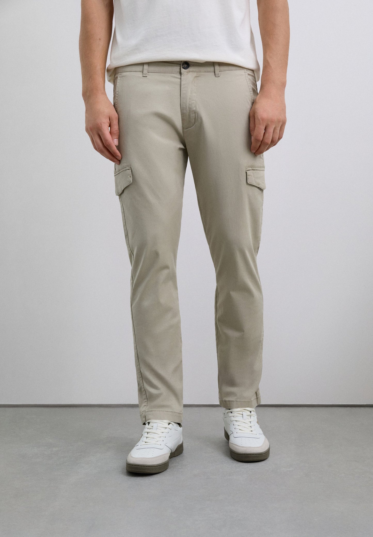 SCNOS SLIM CARGO PANTS
