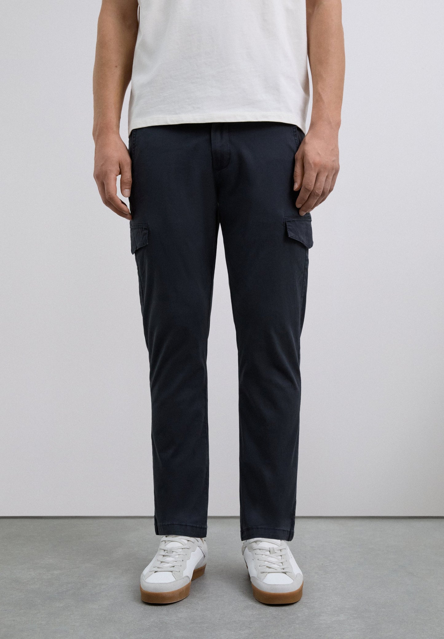 SCNOS SLIM CARGO PANTS