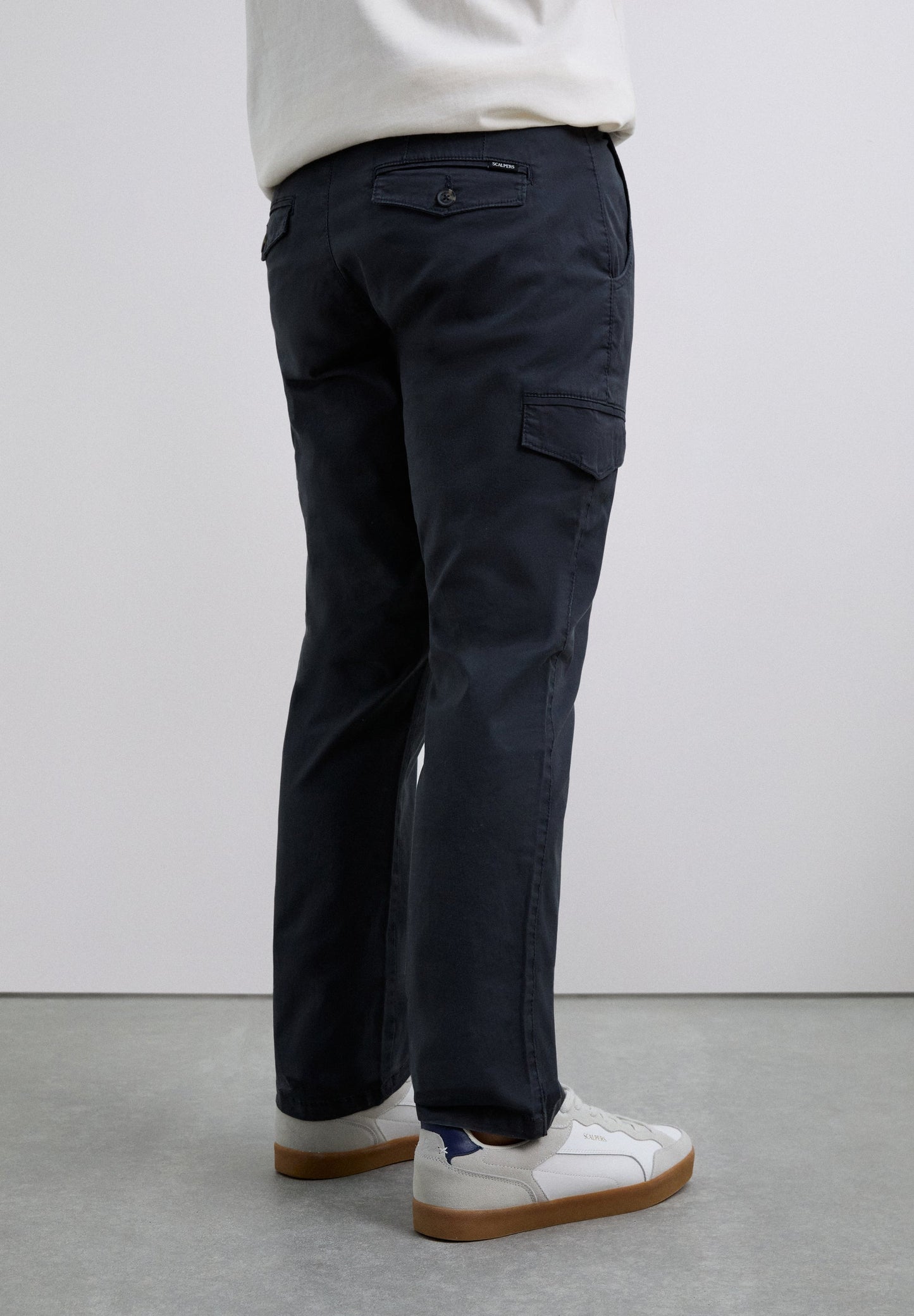 SCNOS SLIM CARGO PANTS