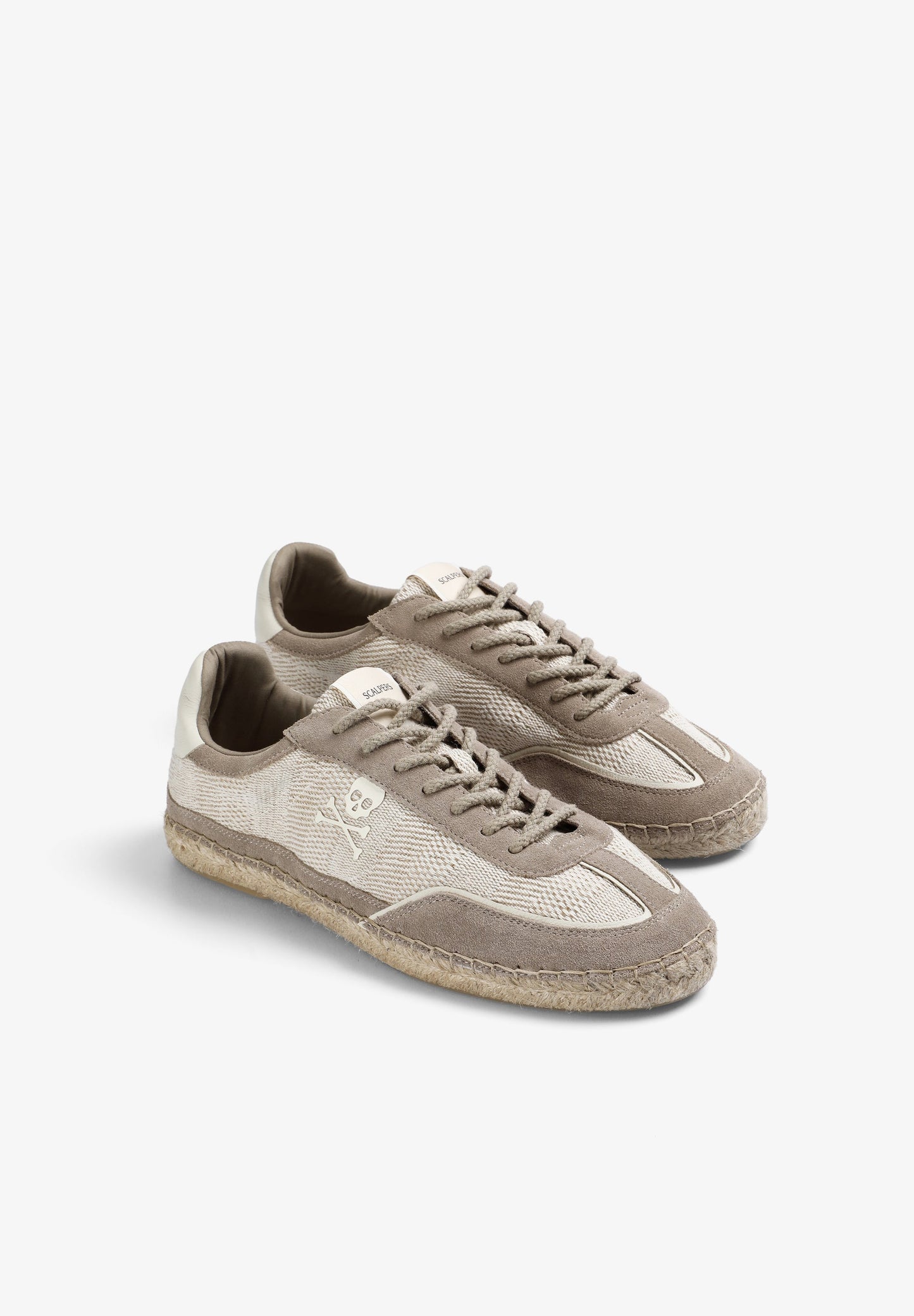 LACE-UP SKULL ESPADRILLES