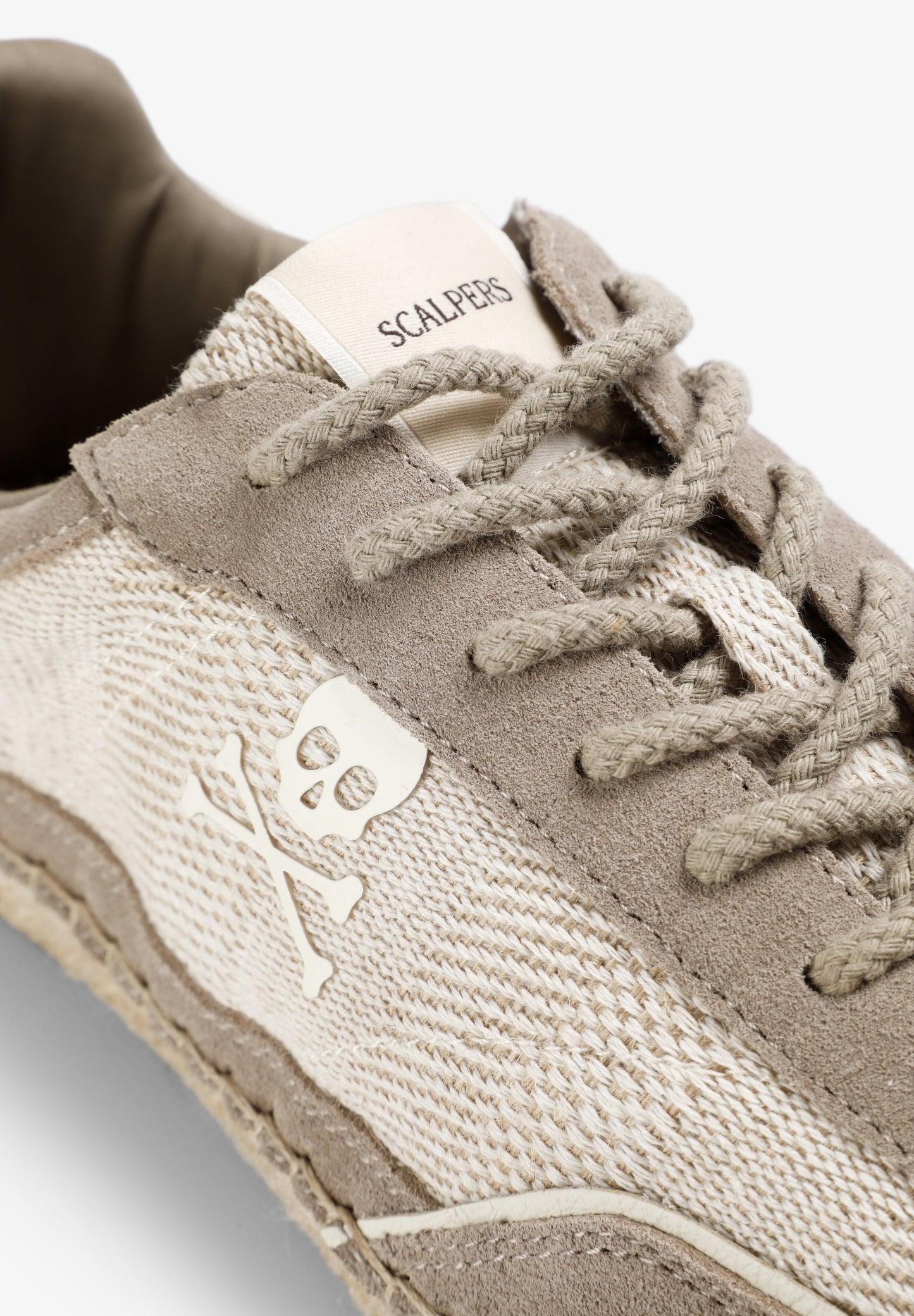 LACE-UP SKULL ESPADRILLES