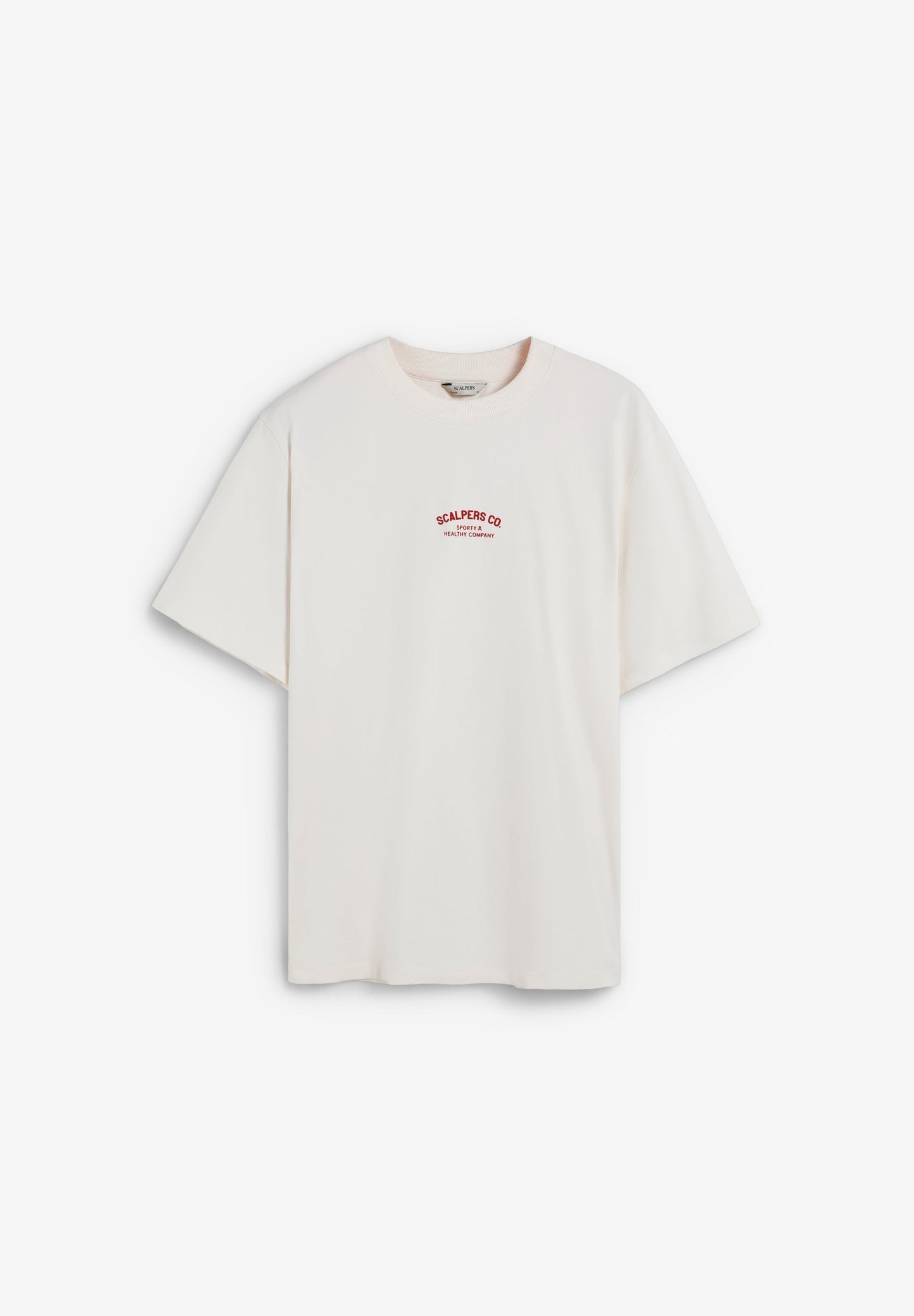 PRINT T-SHIRT WITH CONTRAST LOGO