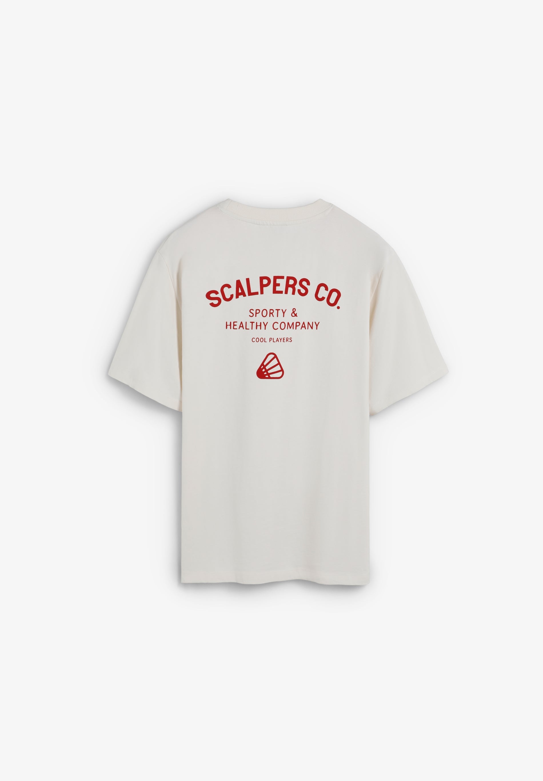PRINT T-SHIRT WITH CONTRAST LOGO