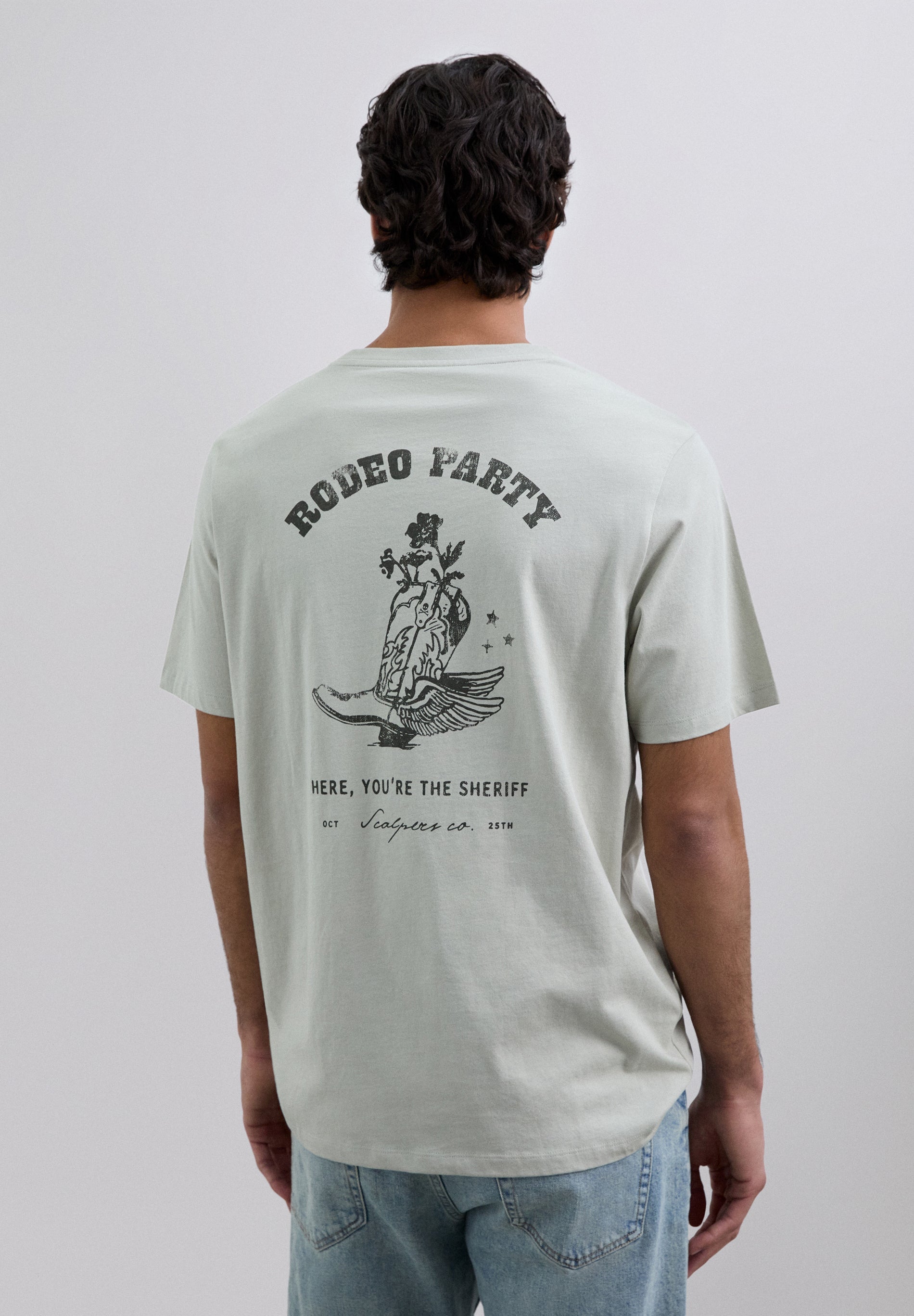 T-SHIRT WITH LOGO PRINT
