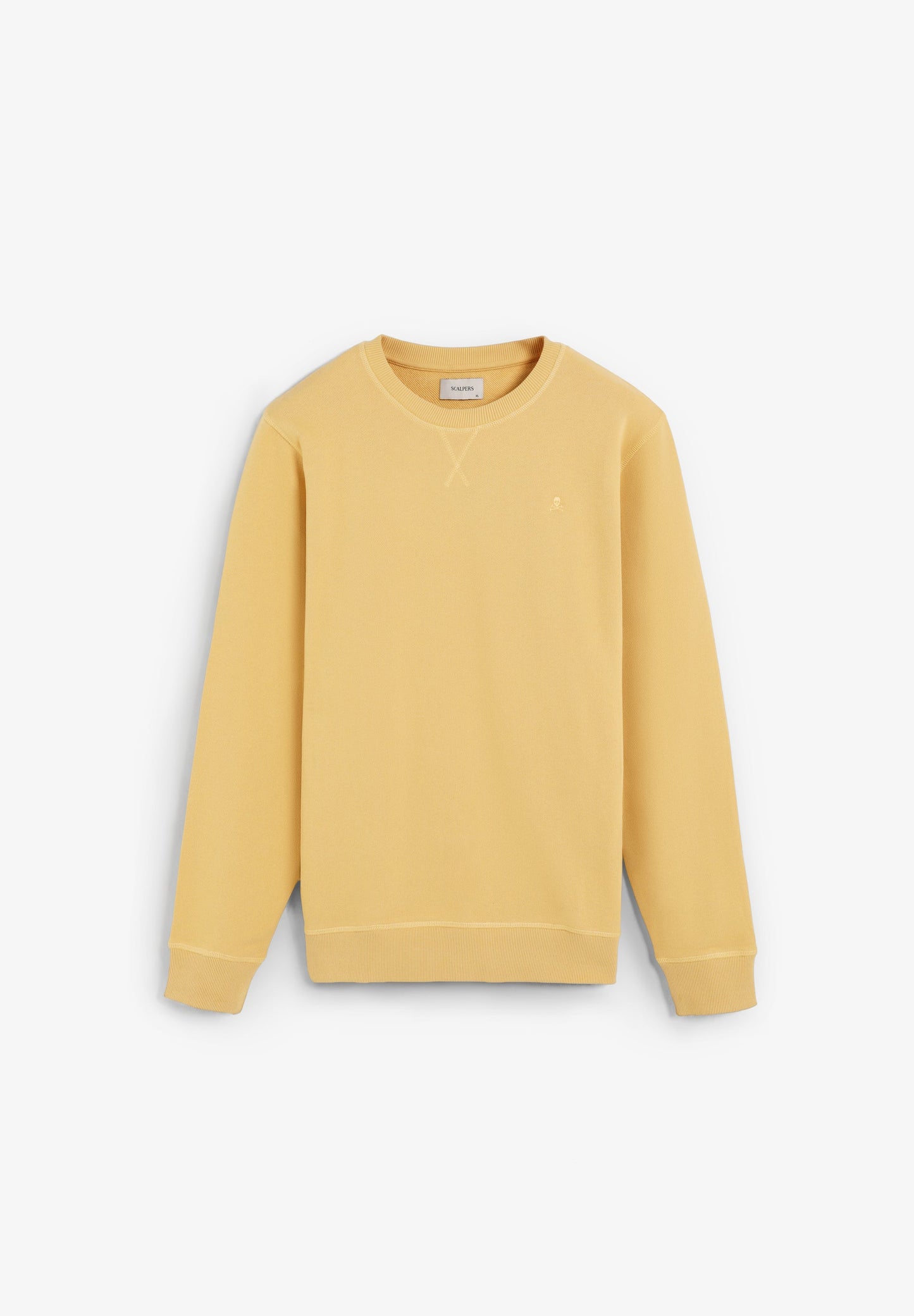 SWEATSHIRT WITH EMBROIDERED SKULL