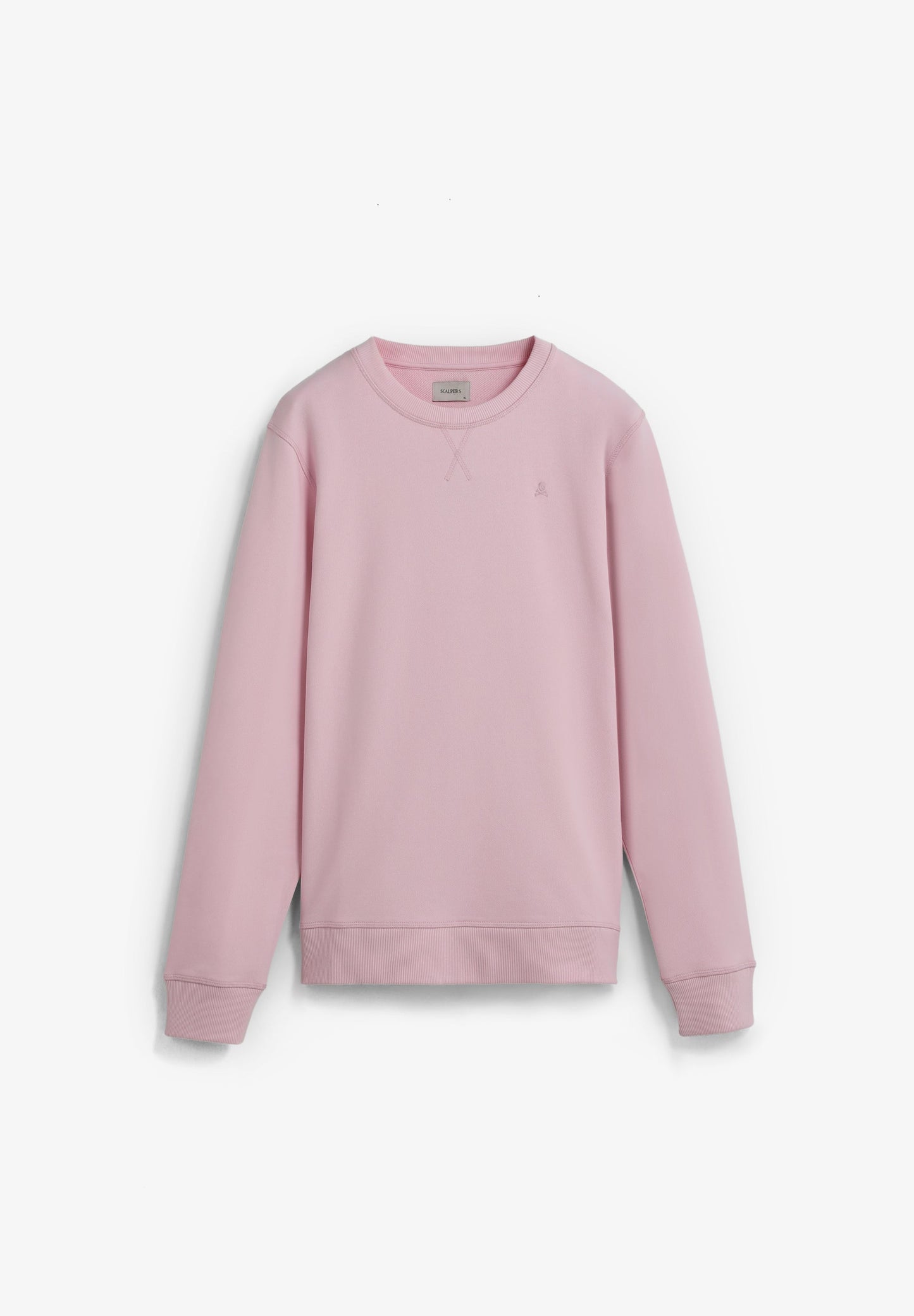 SWEATSHIRT WITH EMBROIDERED SKULL