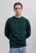 SWEATSHIRT WITH EMBROIDERED SKULL