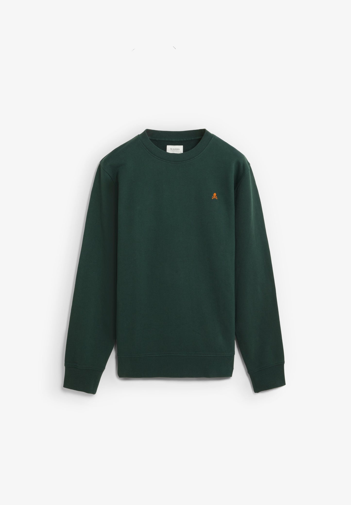 SWEATSHIRT WITH EMBROIDERED SKULL