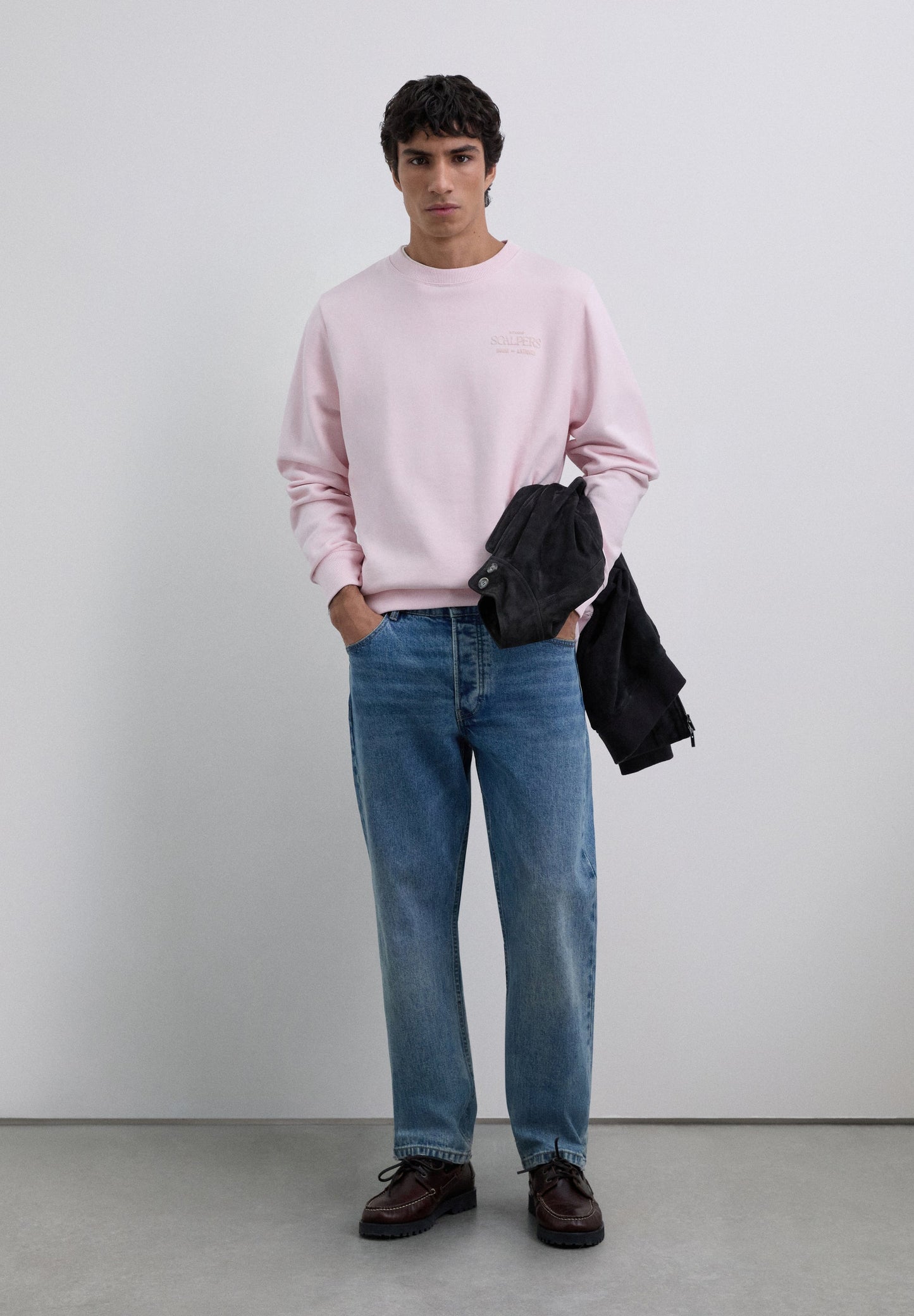 SWEATSHIRT WITH LOGO PRINT