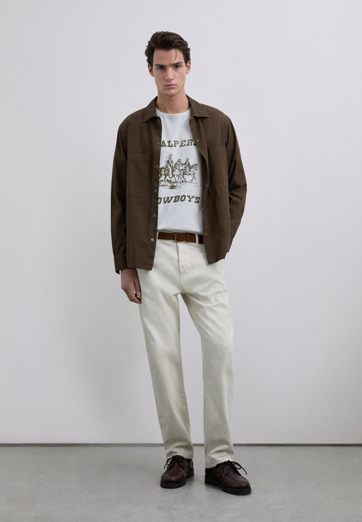 COWBOY PRINT T-SHIRT