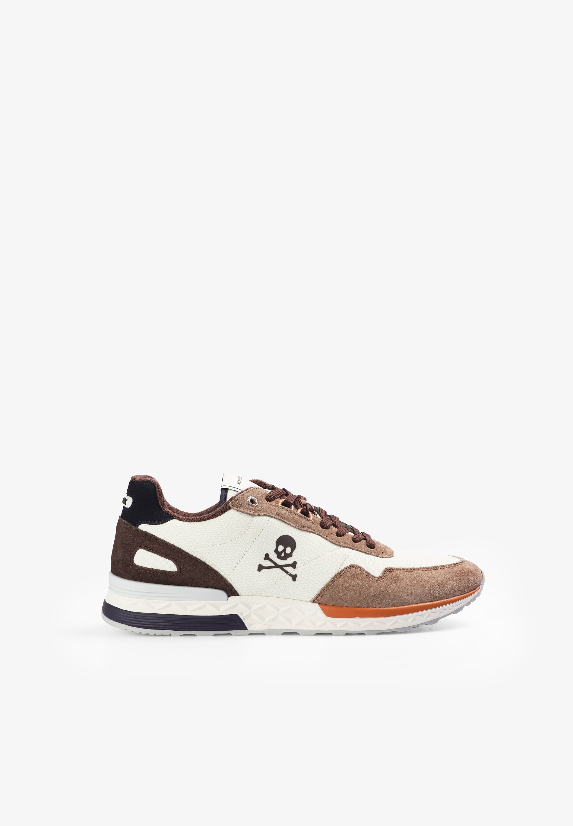 SUEDE SNEAKERS WITH SKULL