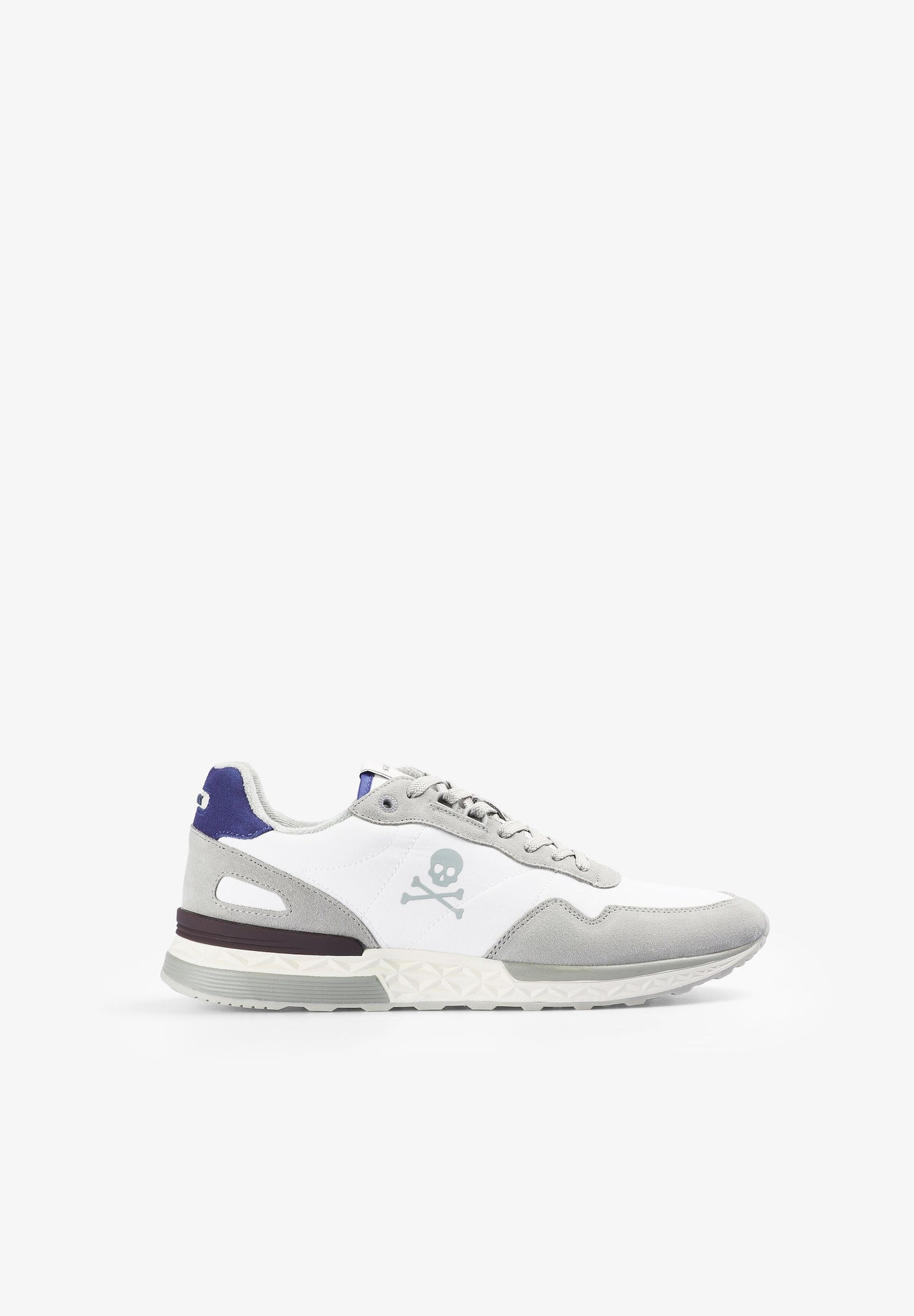 SUEDE SNEAKERS WITH SKULL