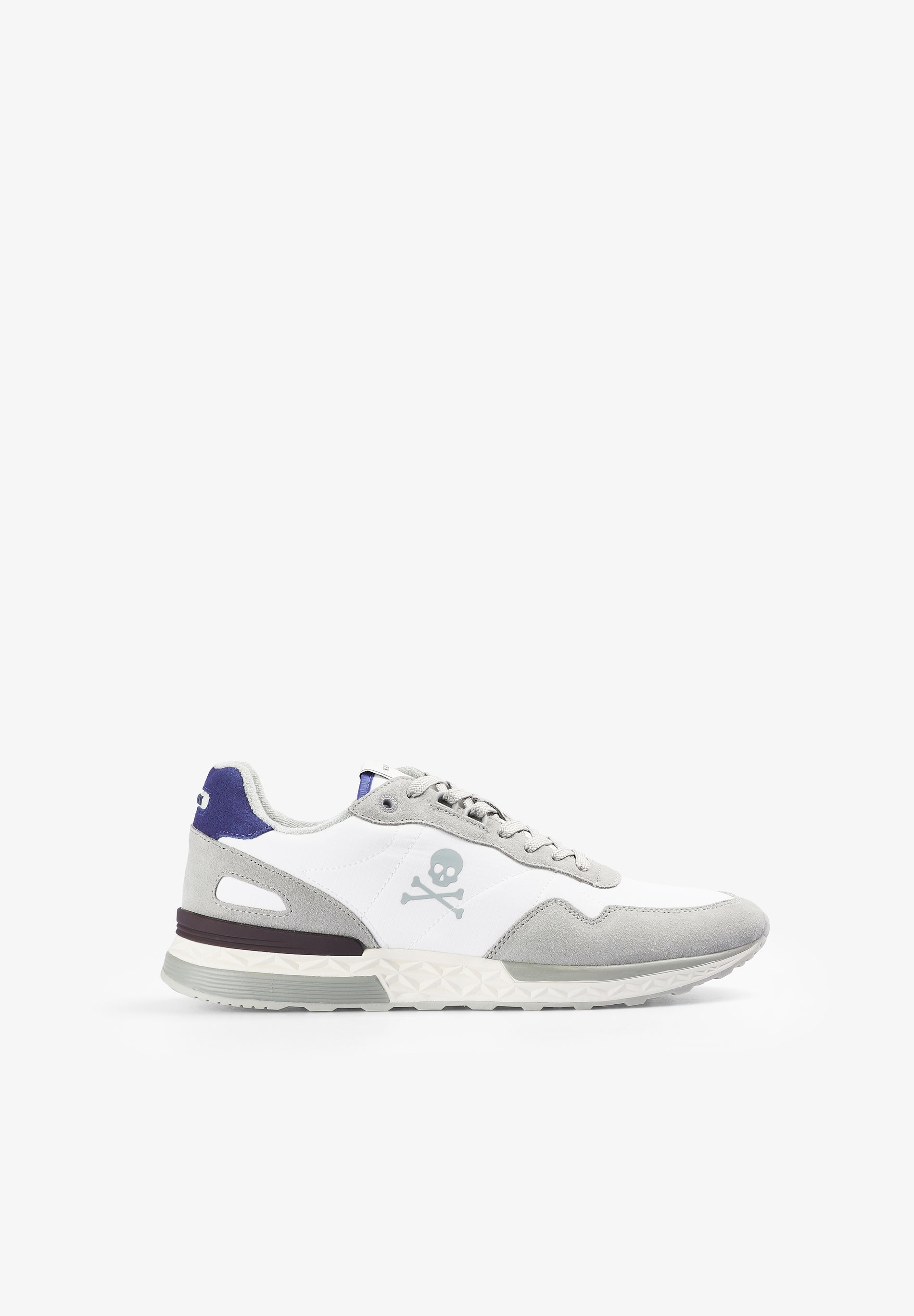 SUEDE SNEAKERS WITH SKULL