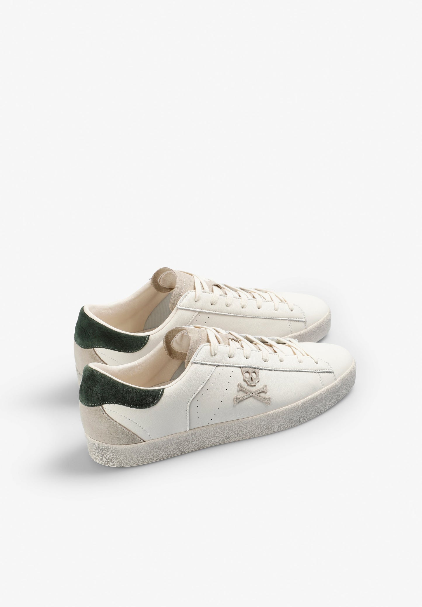 LEATHER SKULL SNEAKERS