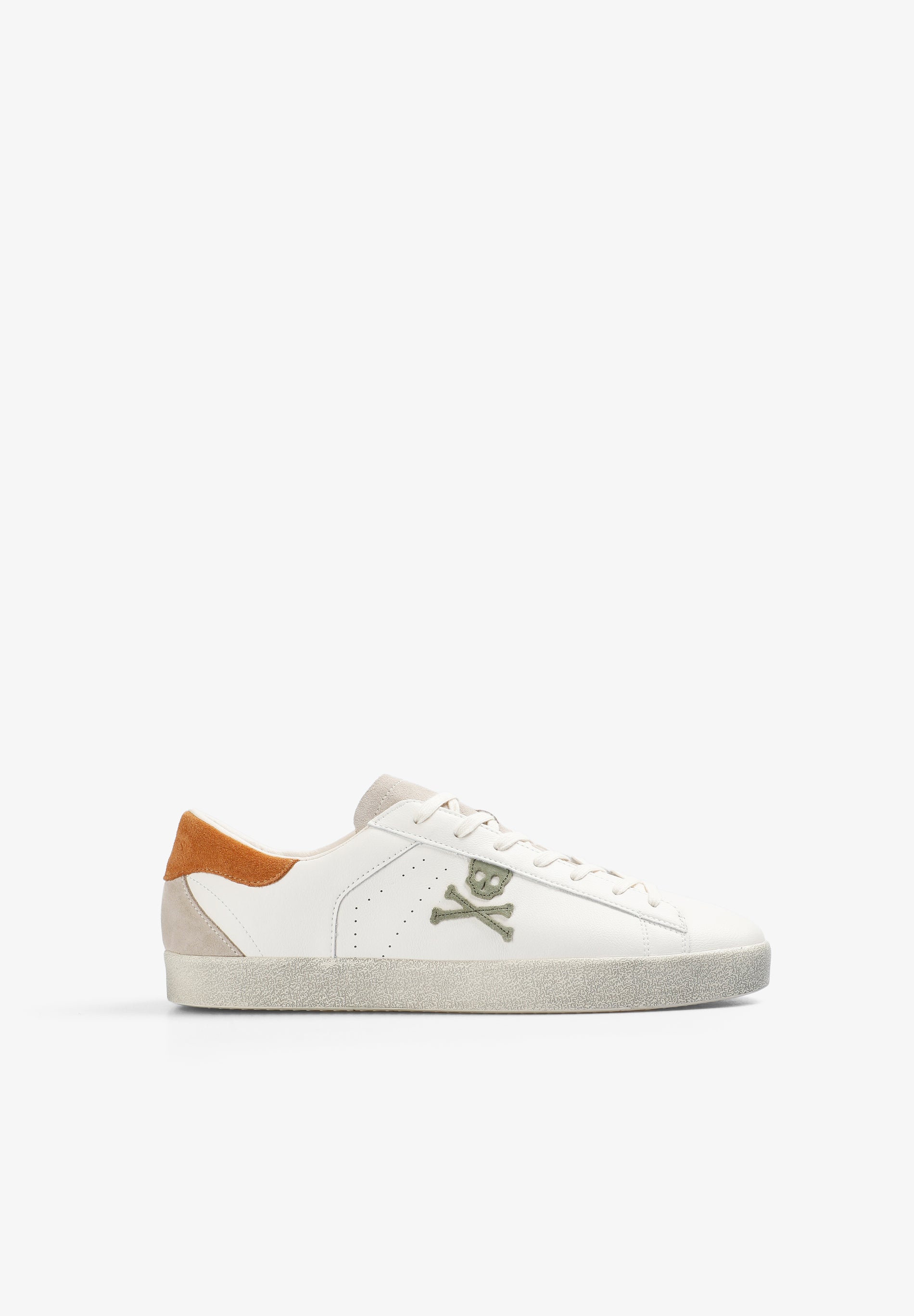LEATHER SKULL SNEAKERS