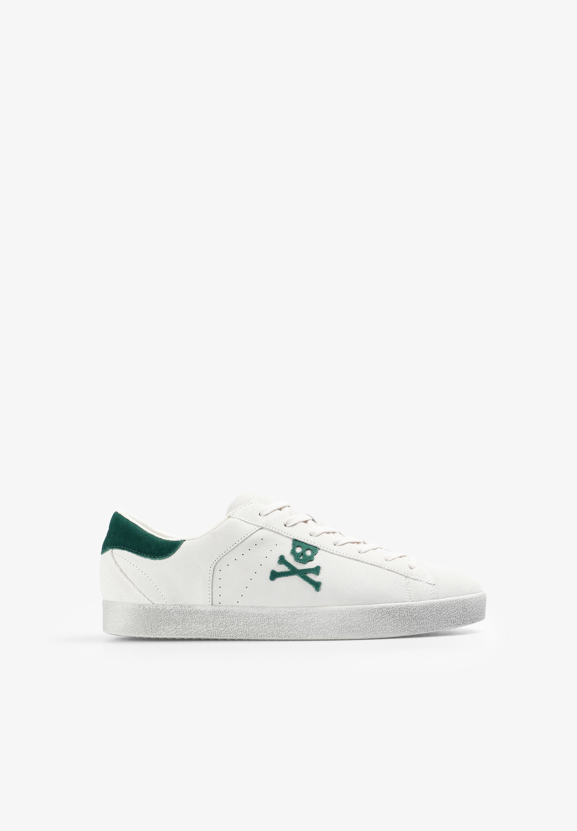 SUEDE SNEAKERS WITH SKULL