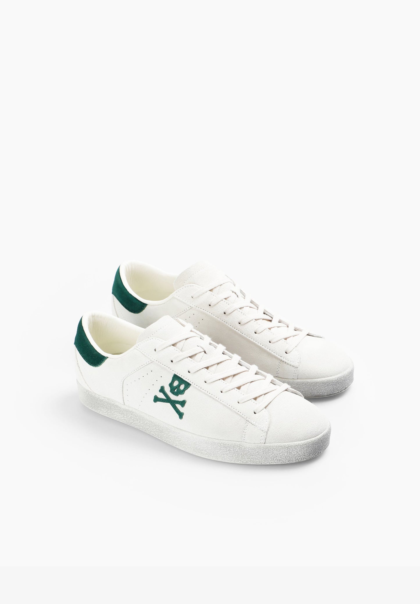 SUEDE SNEAKERS WITH SKULL