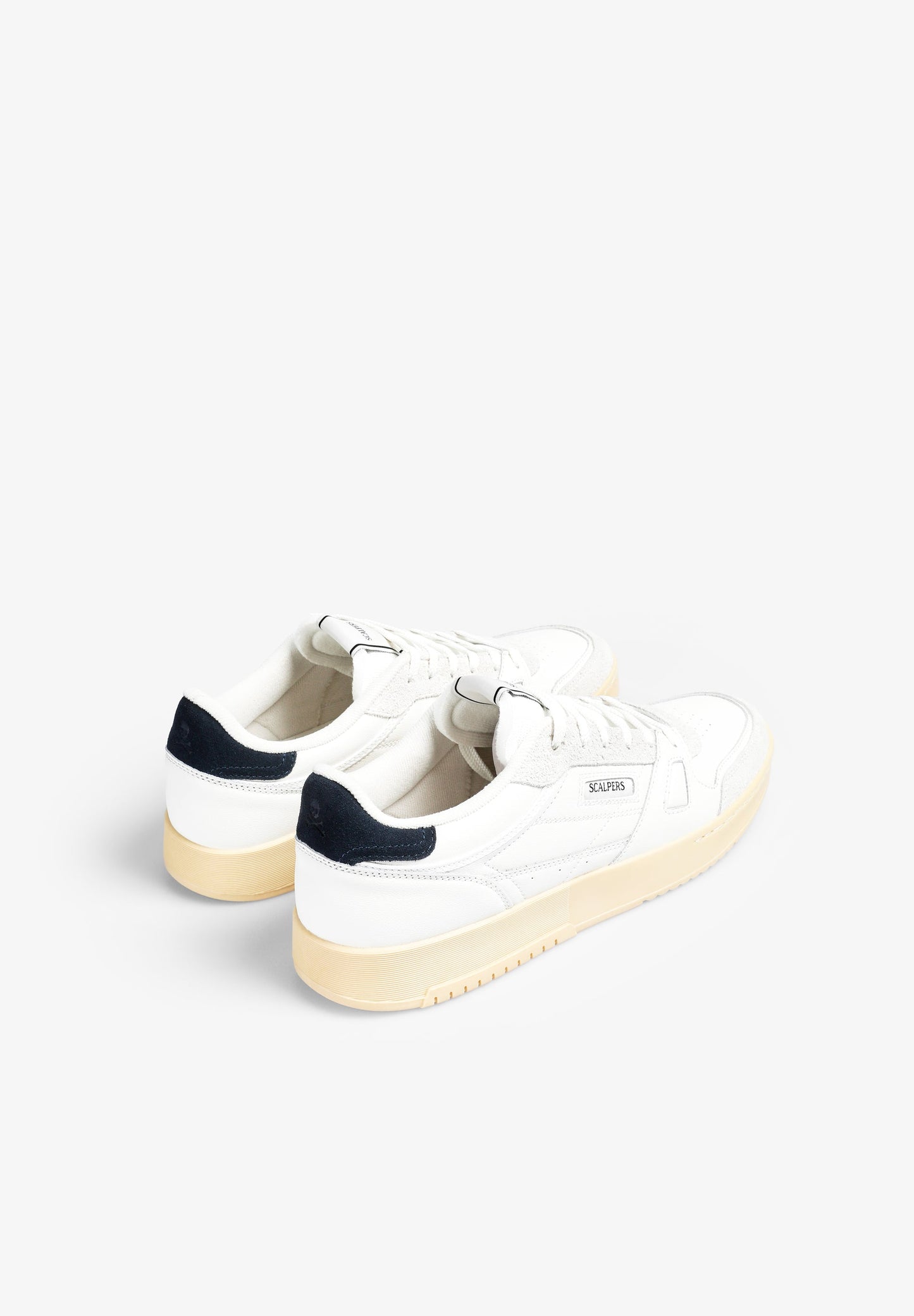 LEATHER LOGO SNEAKERS