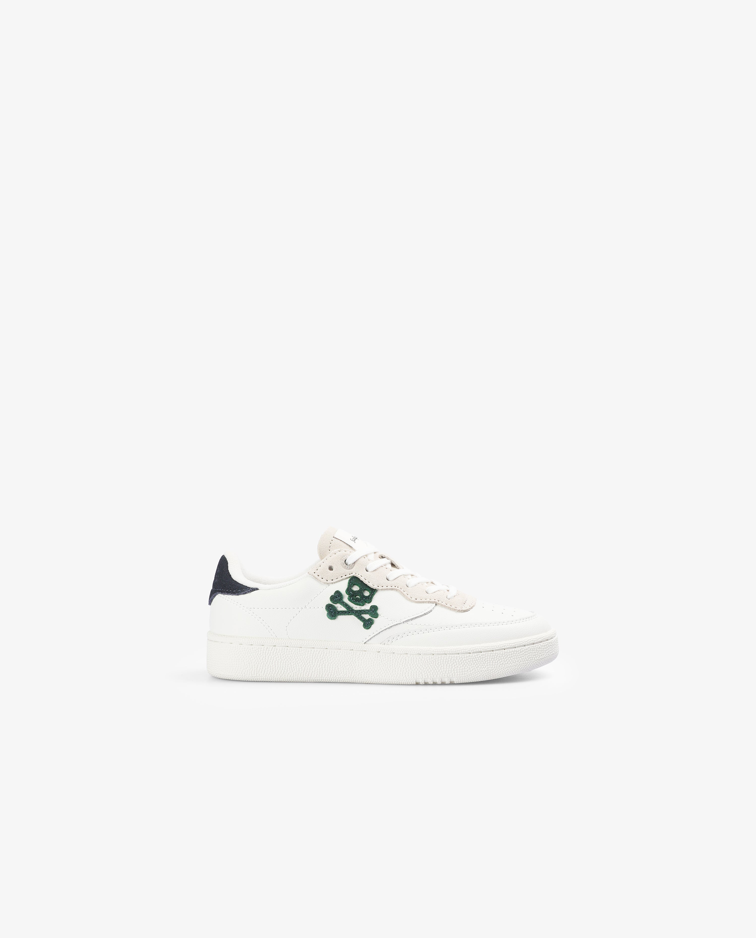 LEATHER SKULL SNEAKERS