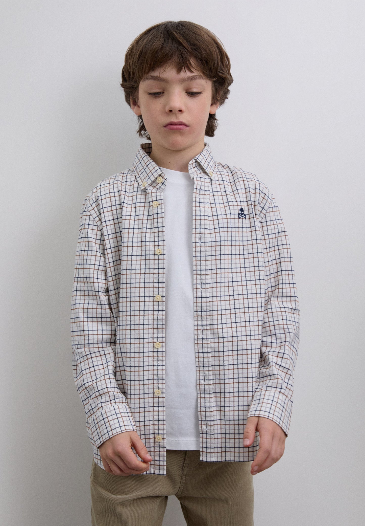 CHECKED OXFORD SHIRT