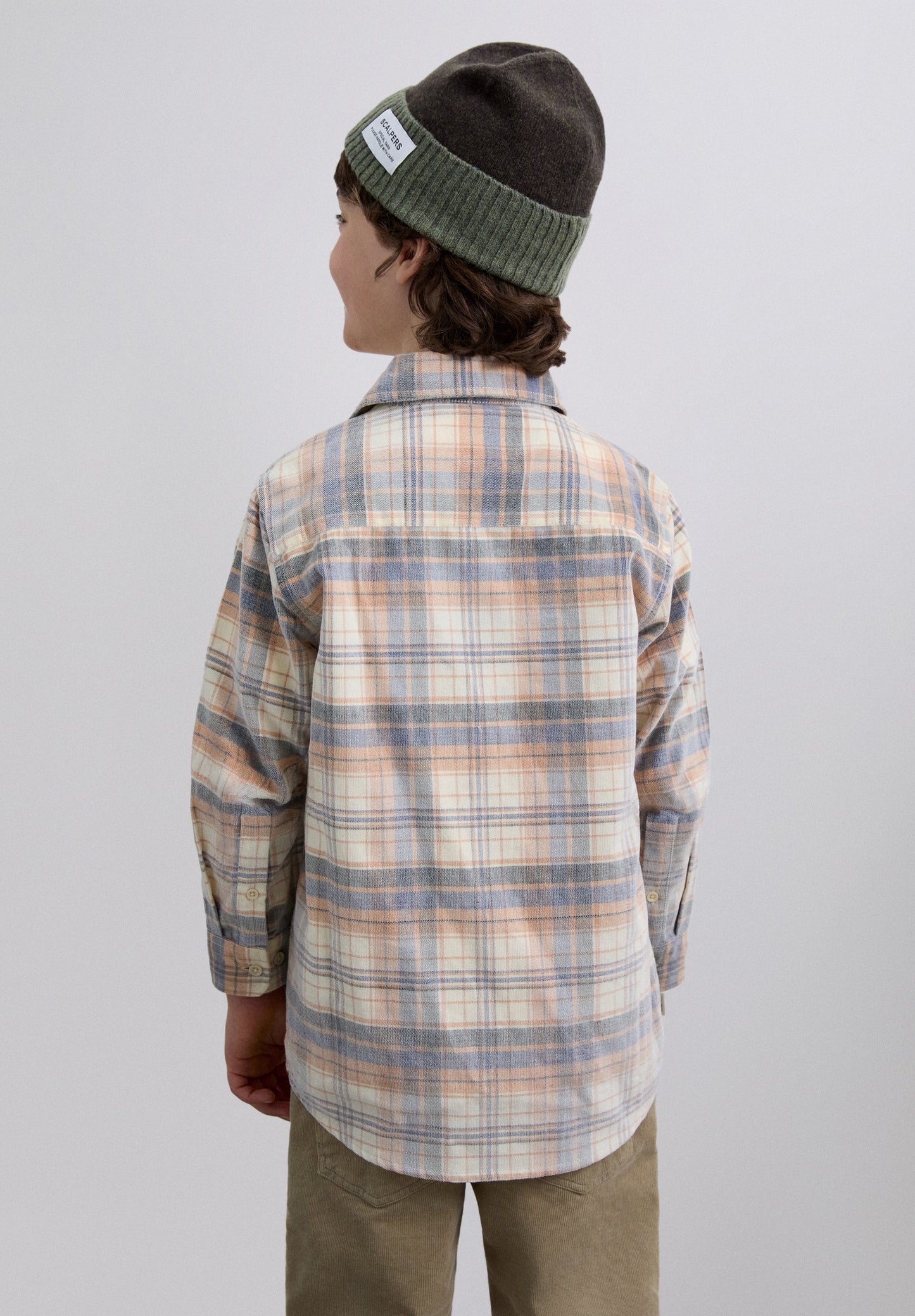 SCKCHECKCORDSHIRT KIDS