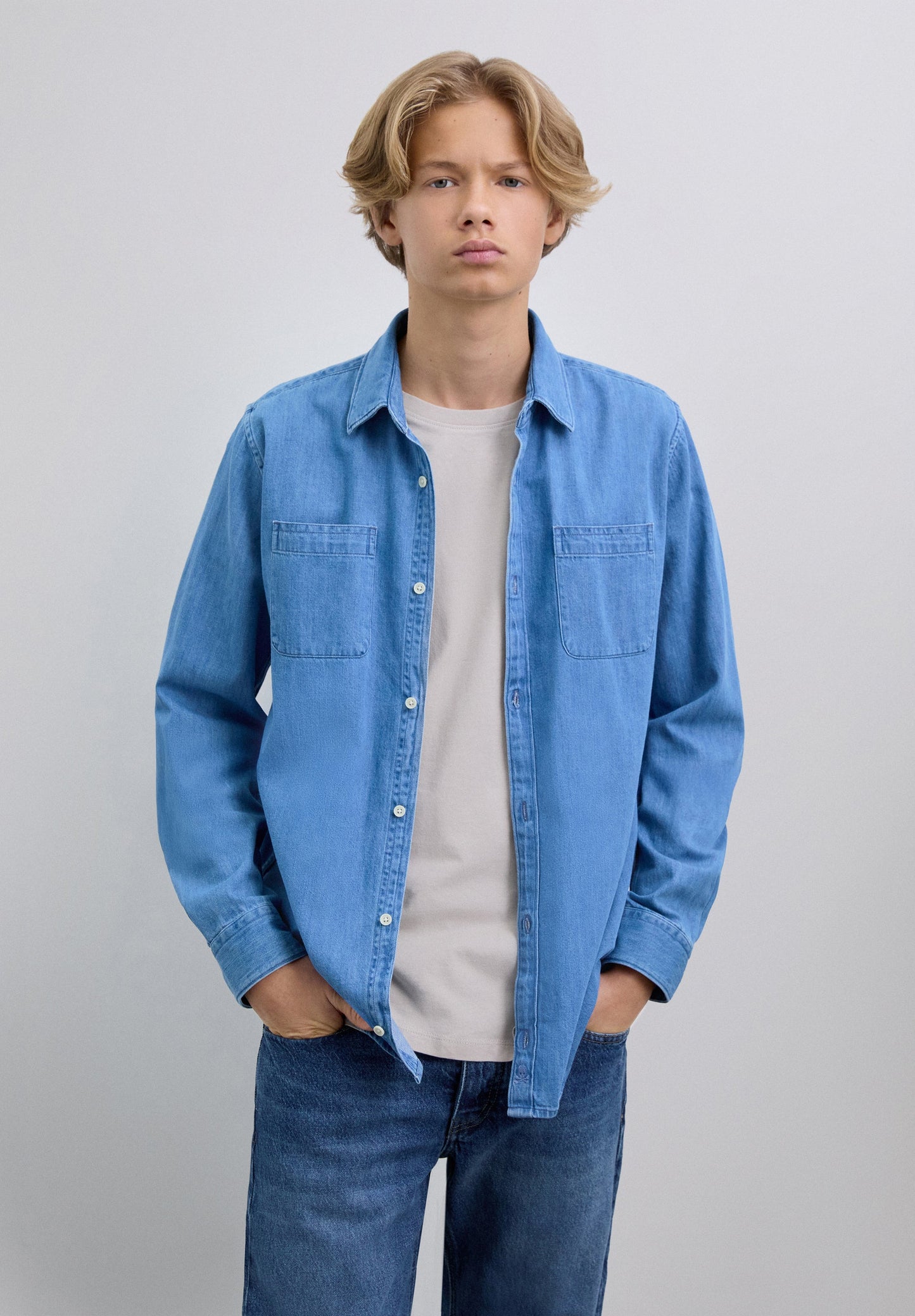 SCKVINTAGEDENIMSHIRT KIDS